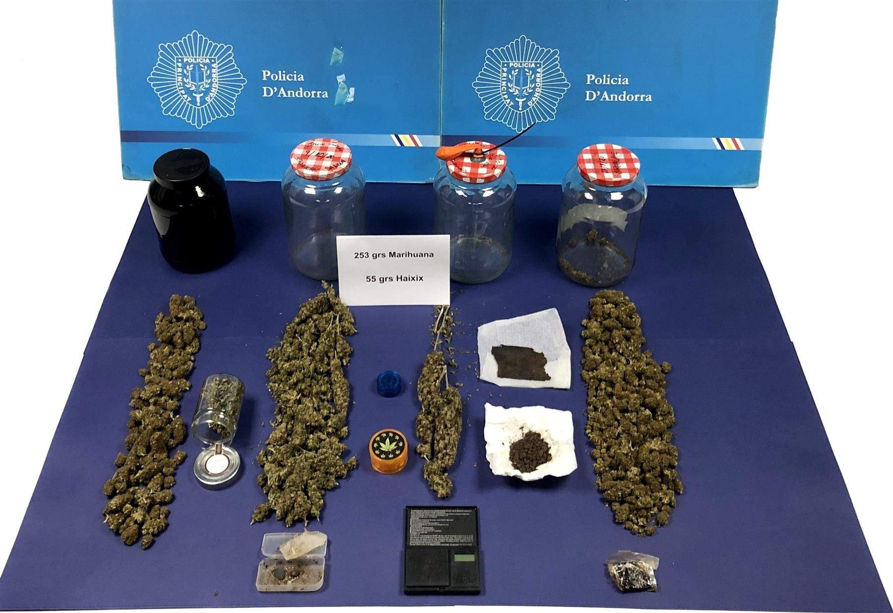 El material comissat en l'operació 'Nòria'