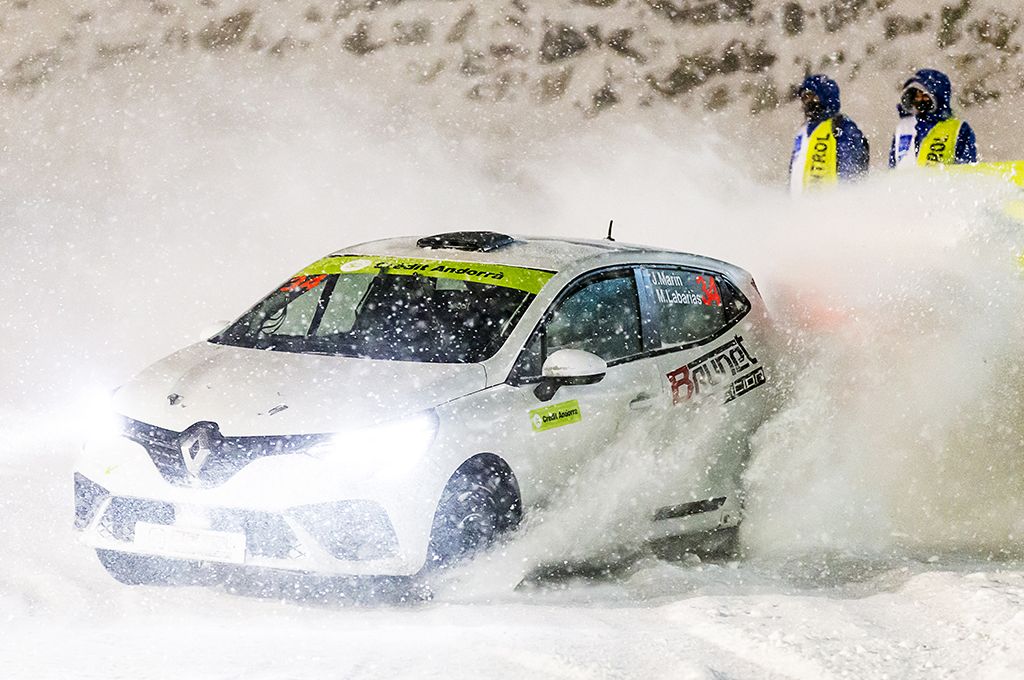 Un Renault Clio en l'edició d'aquest any de les GSeries.