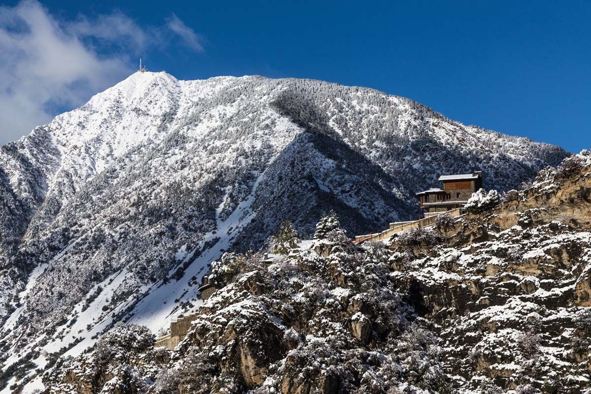 El telefèric uniria el centre d'Andorra la Vella i el pic del Carroi.