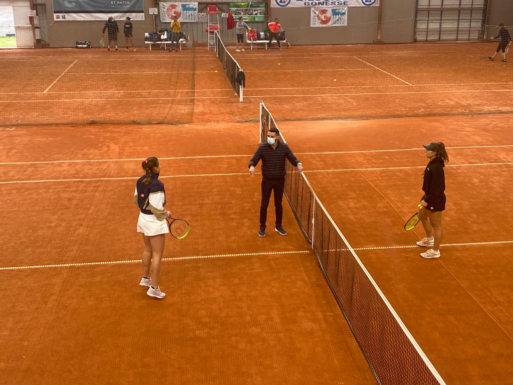 Un instant del partit entre Jiménez i Sugnaus.