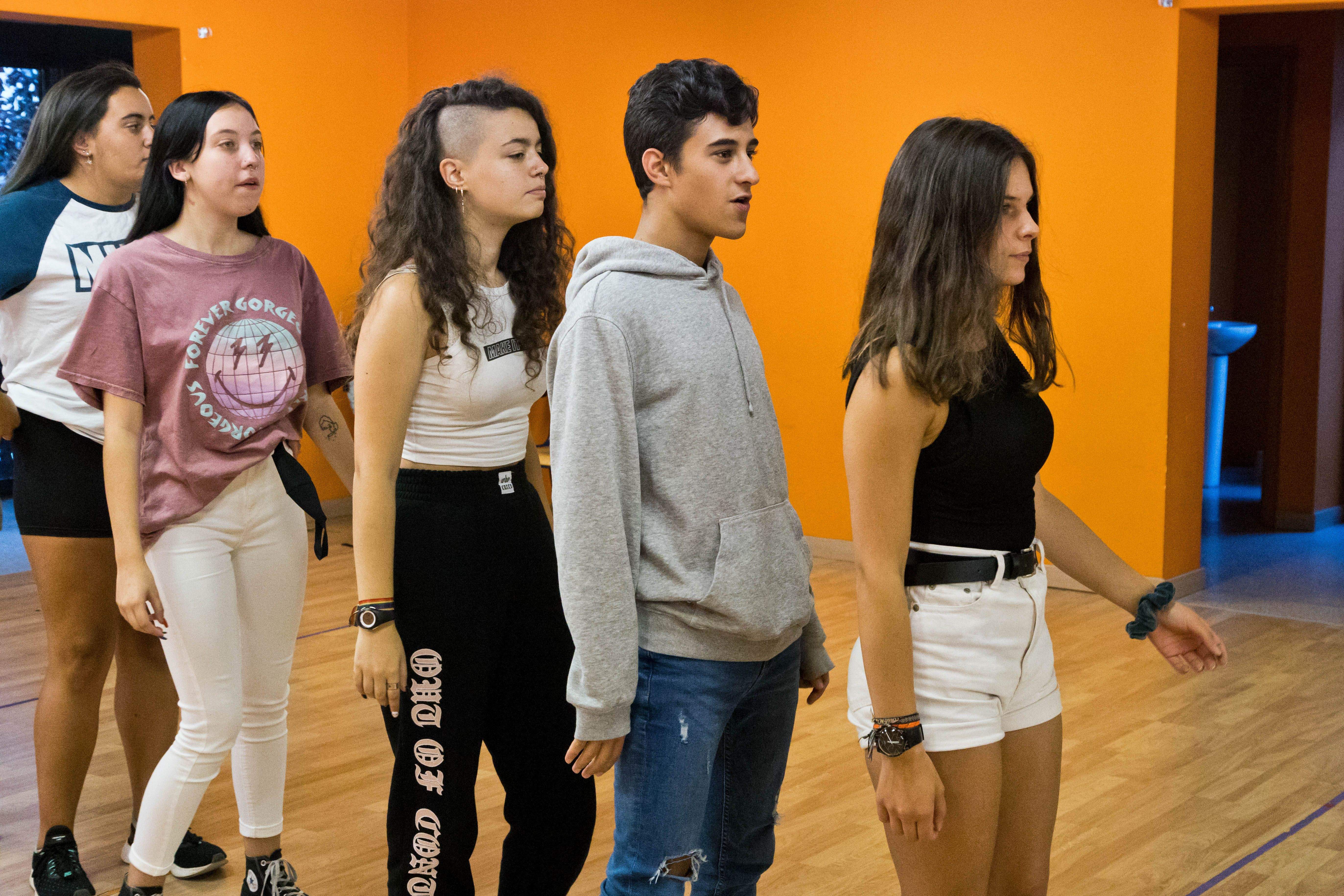 The Teen Project en un assaig