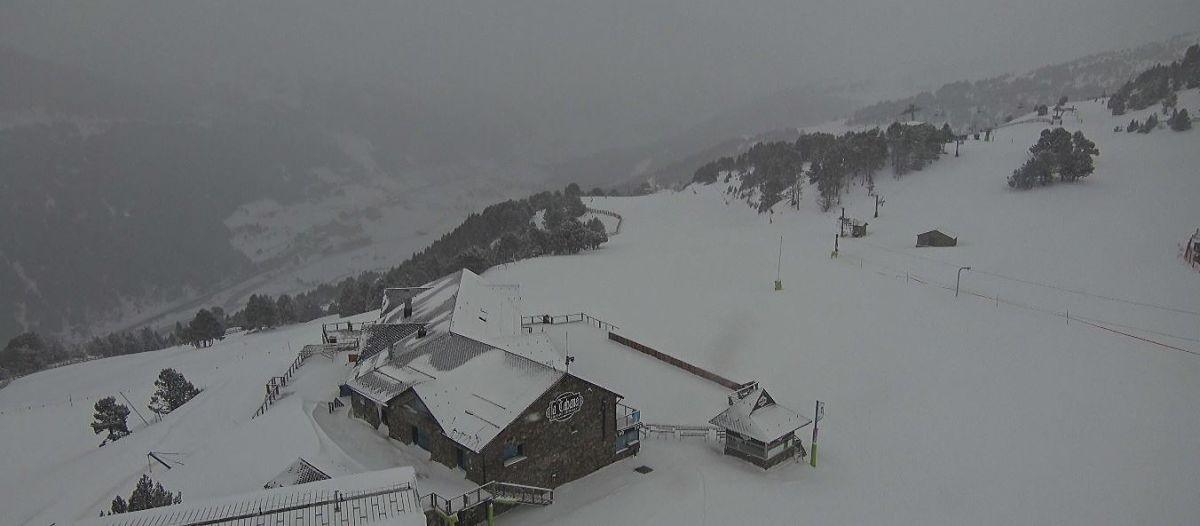 La neu caiguda ha ajudat a millorar les condicions dels dominis esquiables.