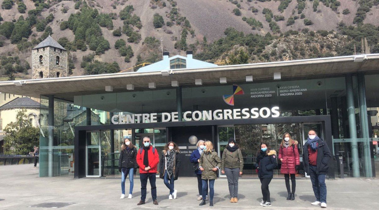 Representants d’agències franceses especialitzades en turisme de negocis en un viatge per conèixer l’oferta d’Andorra.