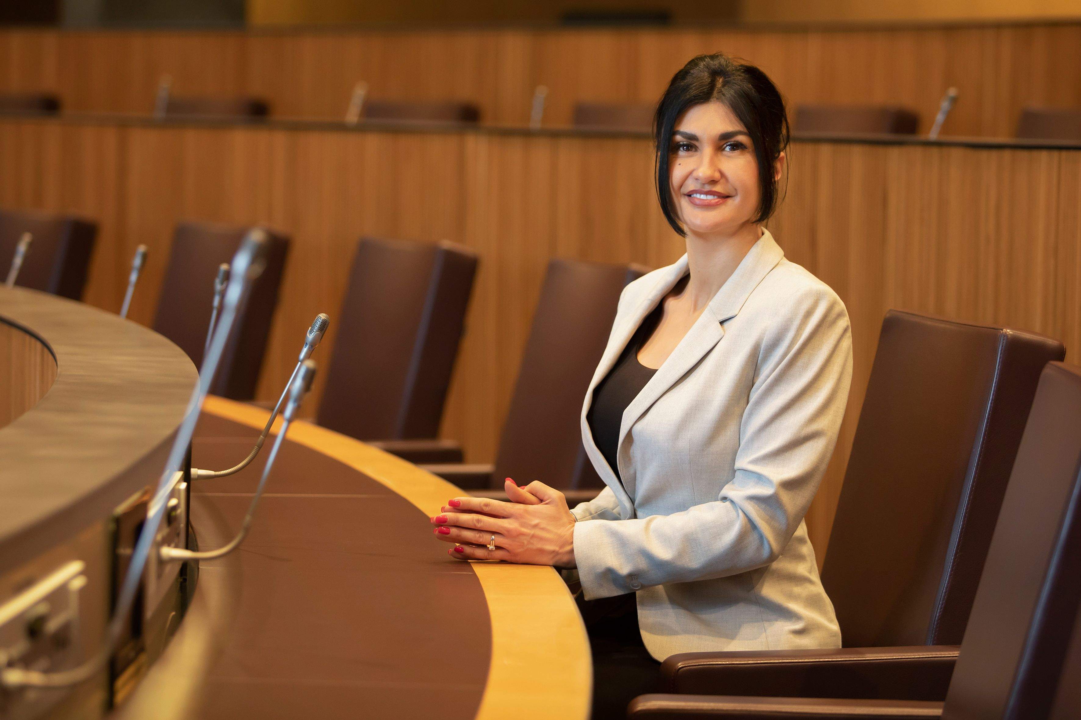 Carine Montaner al Consell General