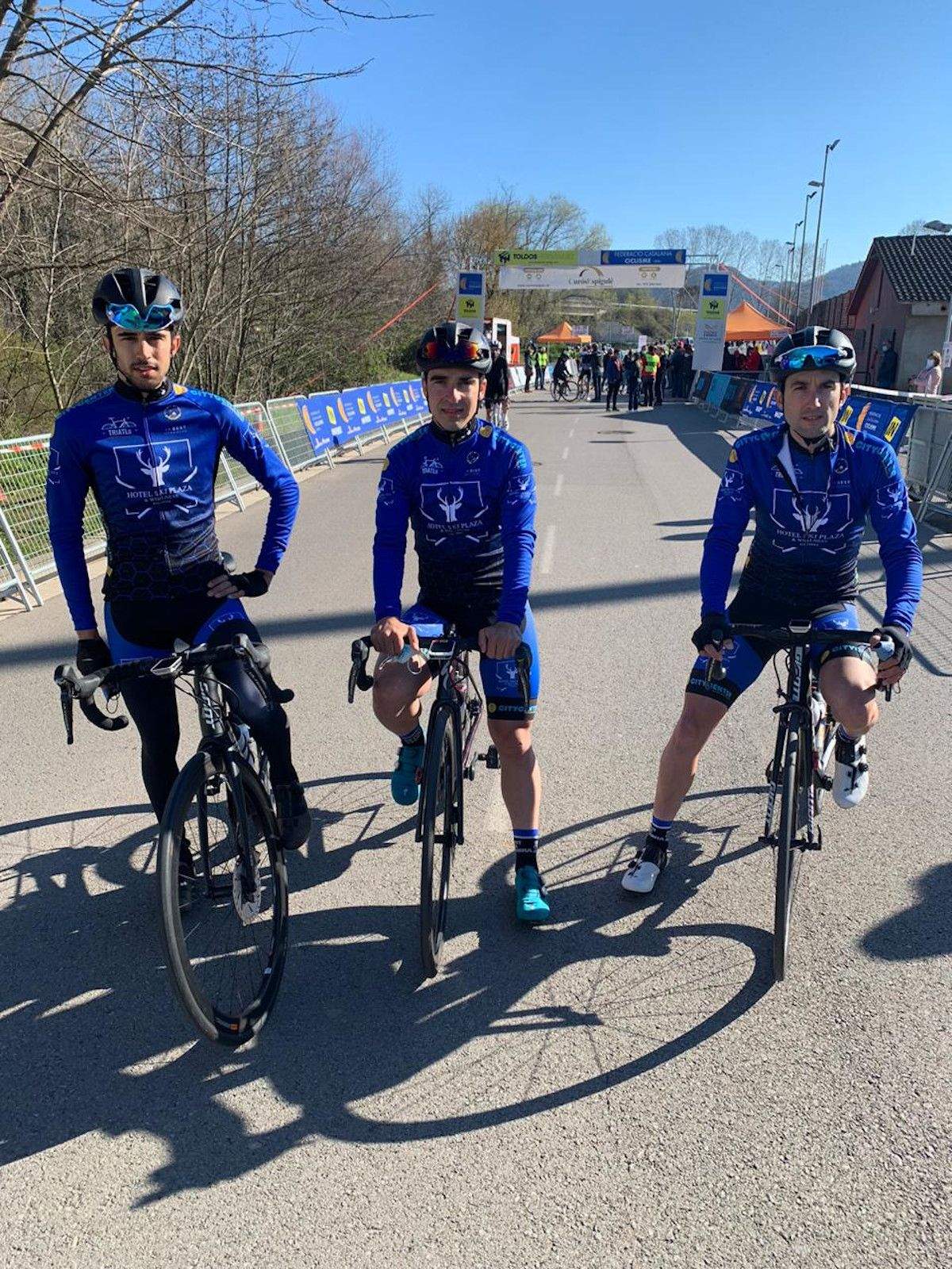 El tres corredors de l'Hotel Ski Plaza.