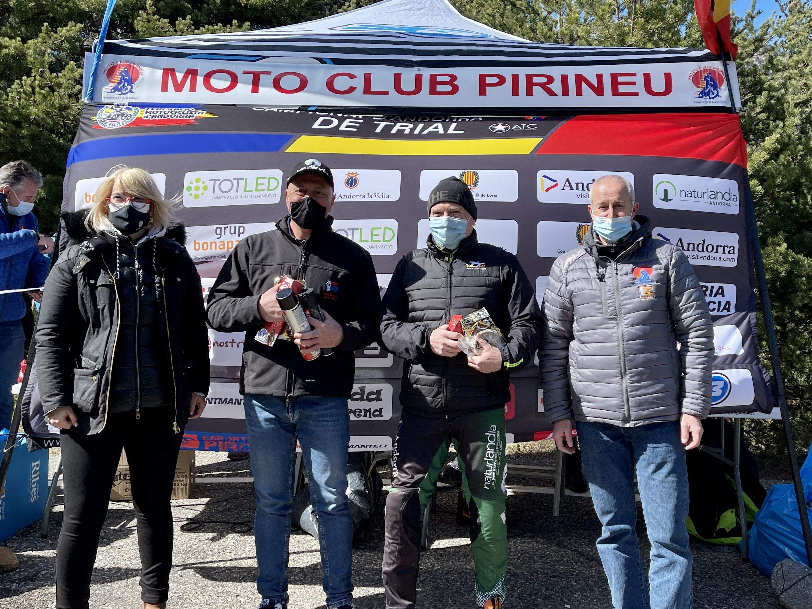 Un dels podis de la prova.