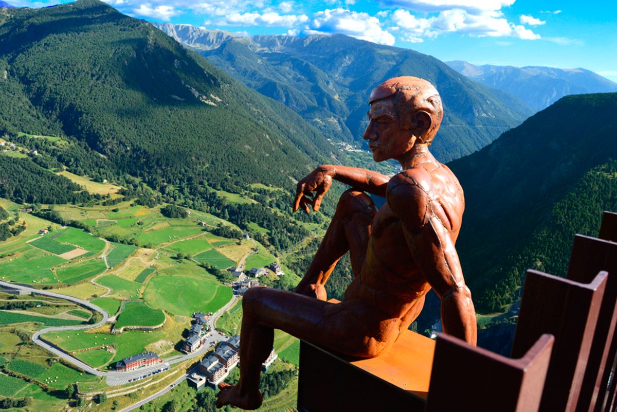El Roc del Quer és un dels llocs on s'ha instal·lat un pedestal.