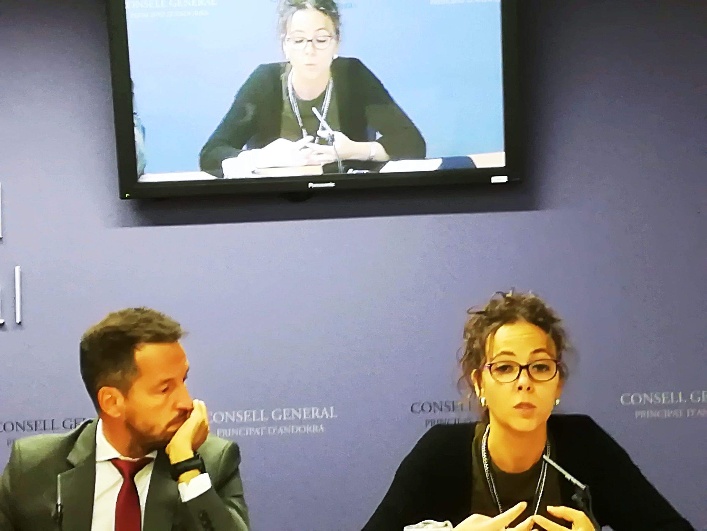 Pere López i Judith Salazar.