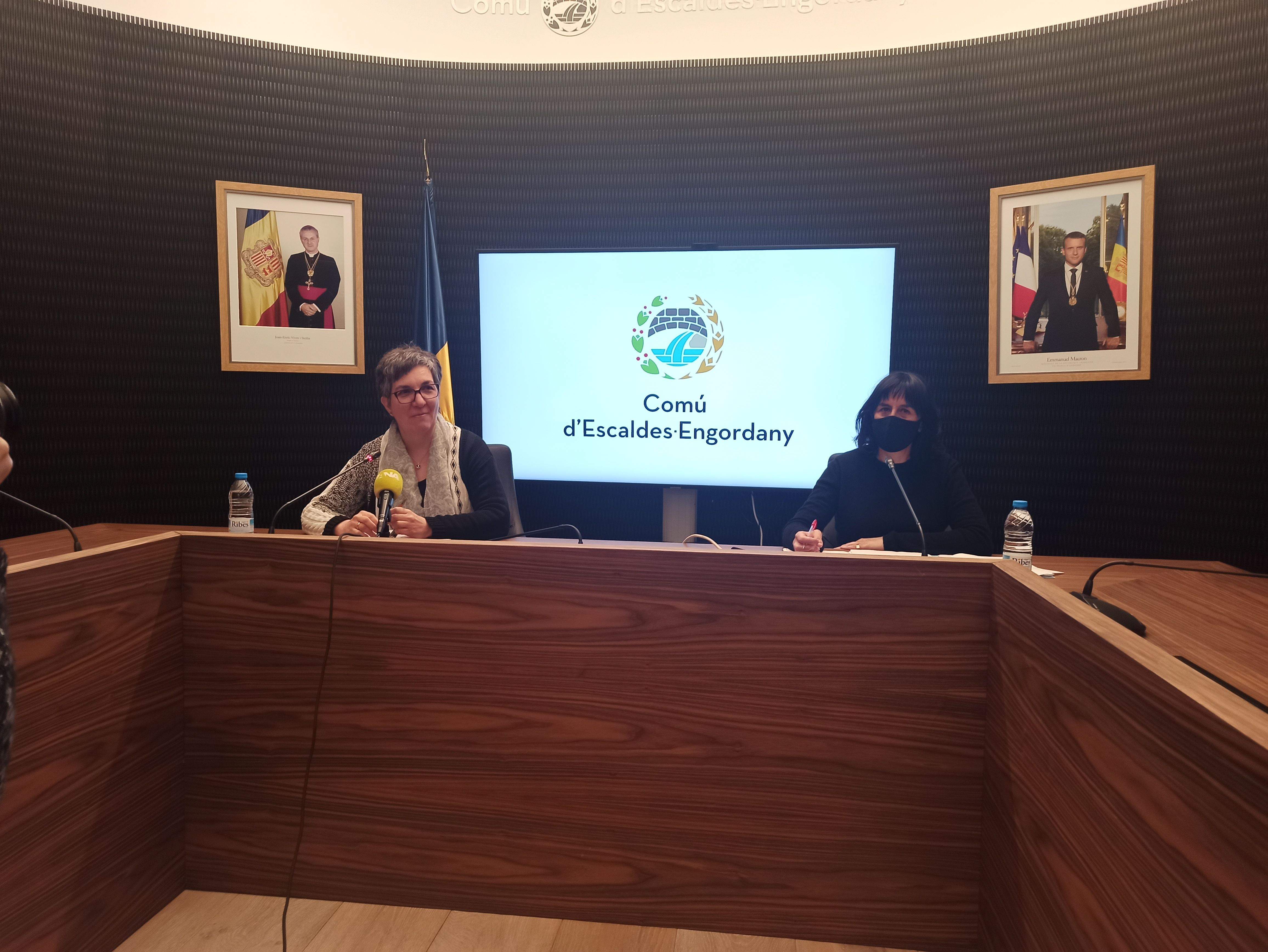 El comú d'Escaldes-Engordany presenta el projecte del bus sota demanda.