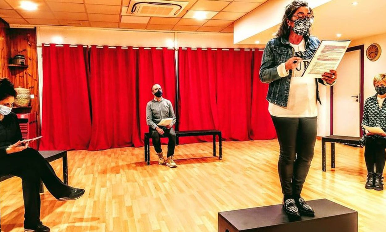 Assaig a la Fundació Escena Nacional