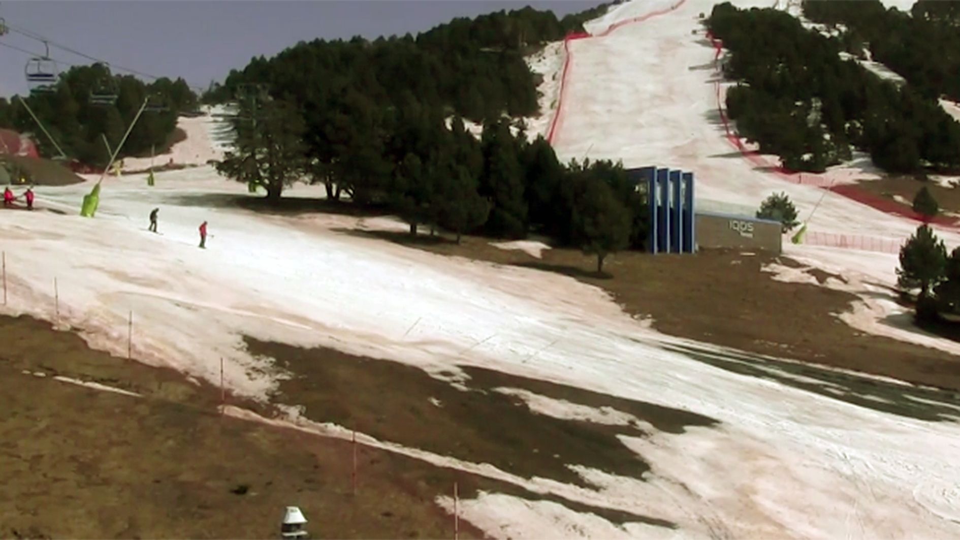 Una imatge del Tarter aquest dimecres.