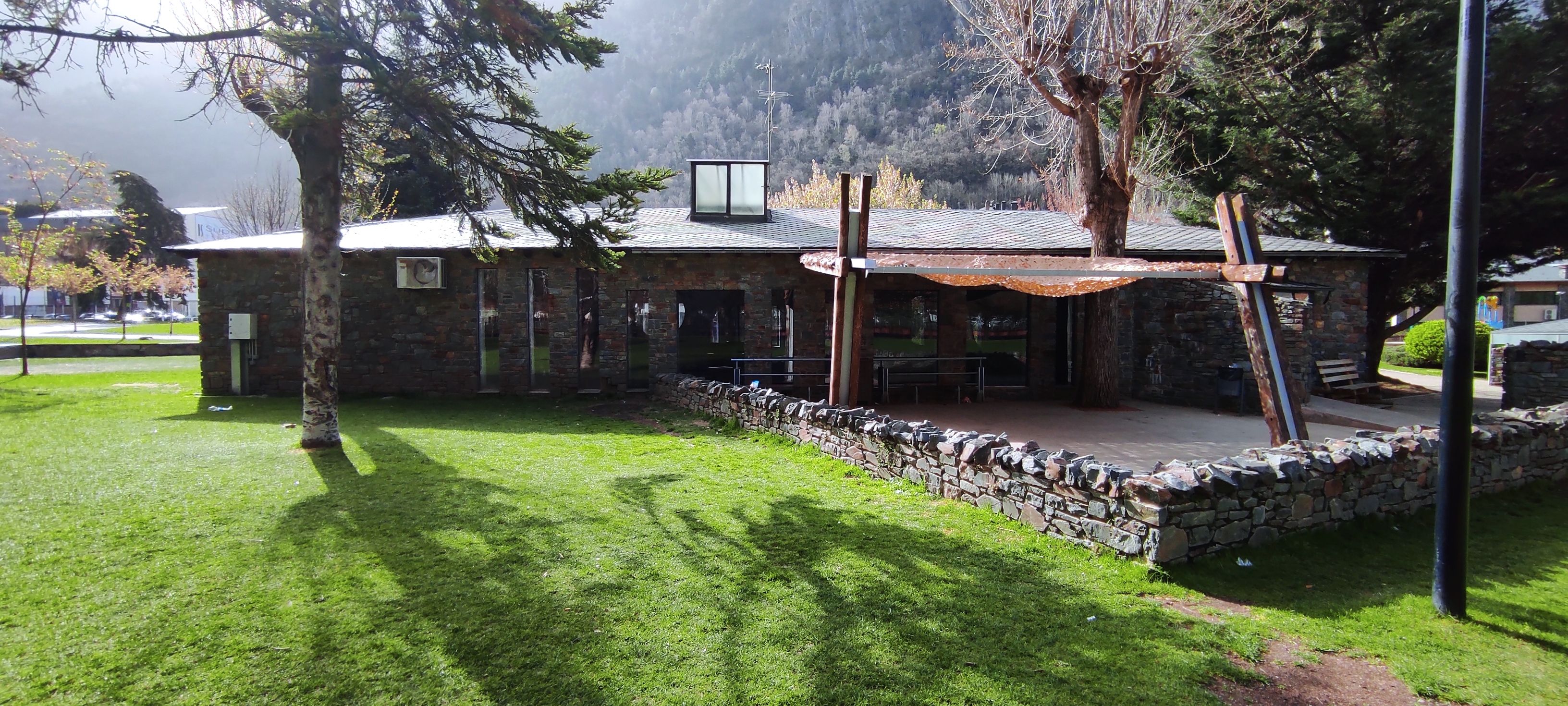 Una imatge del parc central 