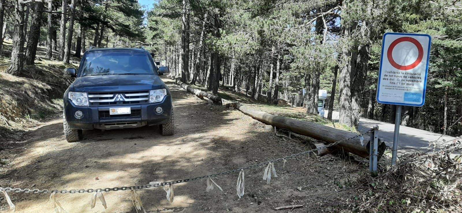 Un dels cotxes infractors era andorrà.