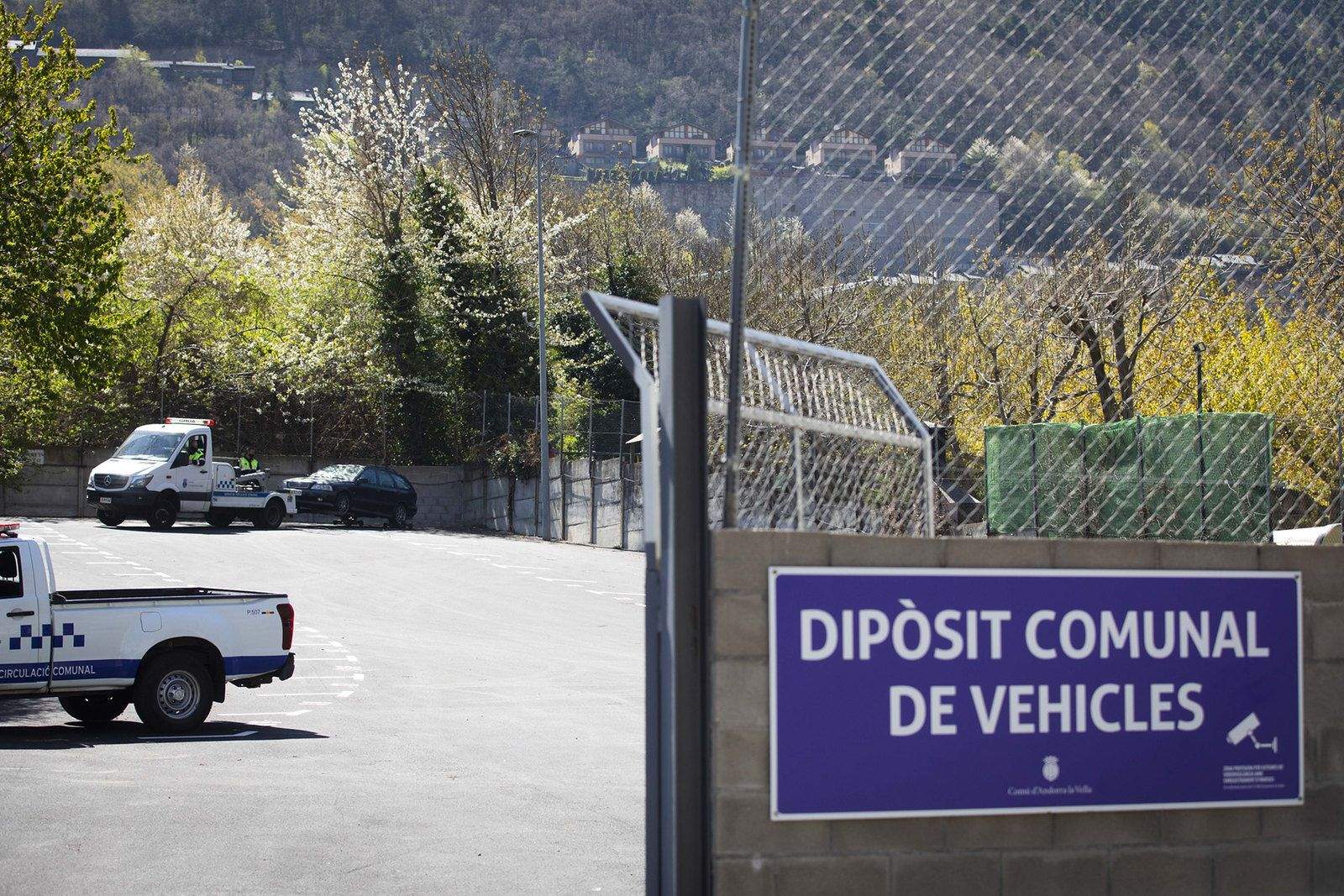 El nou dipòsit està situat a la zona del Camí vell.