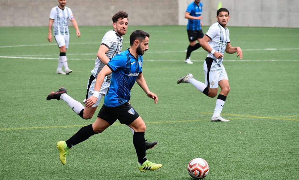 Un instant del duel entre Inter i Engordany.