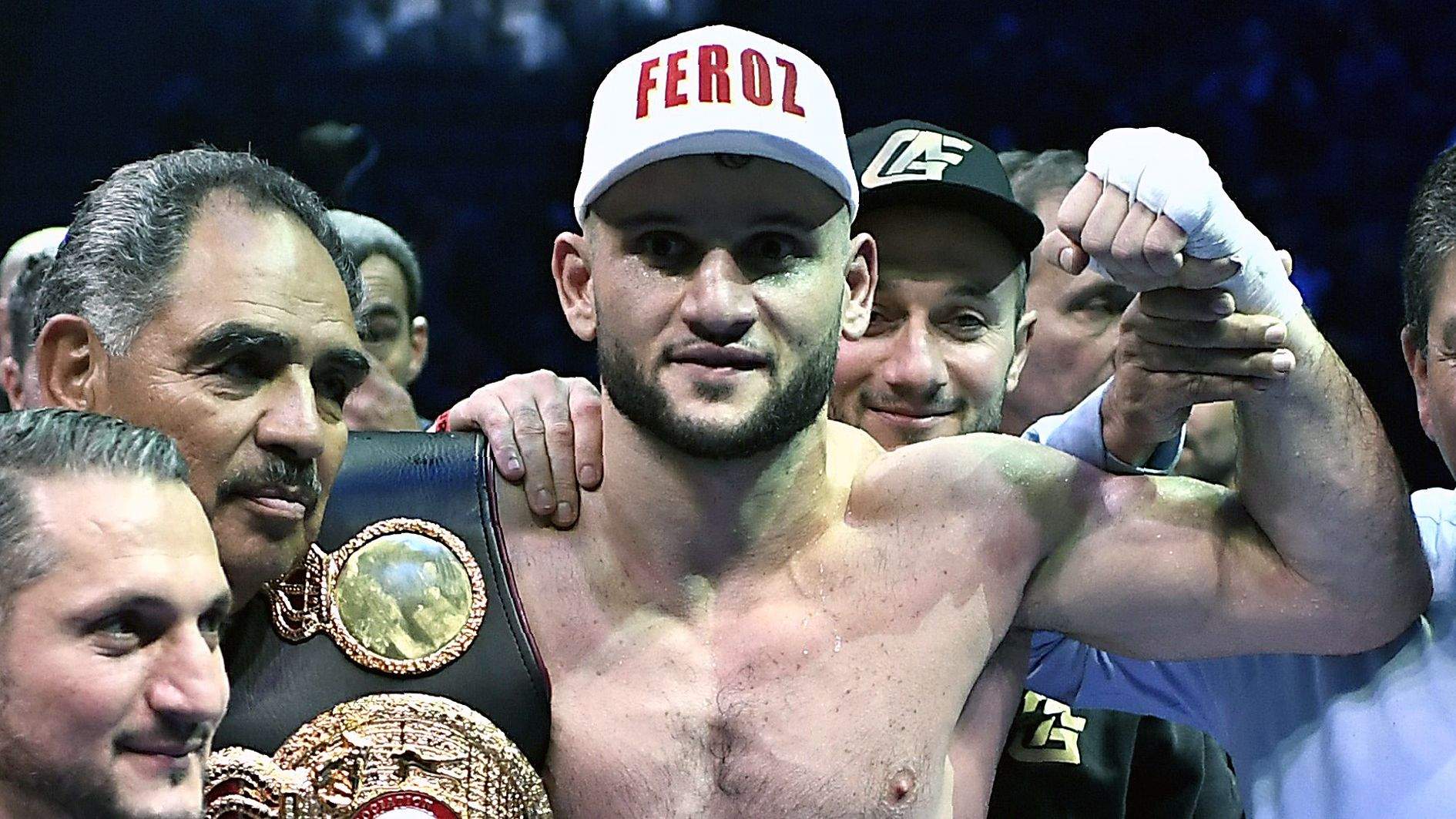 Arsen ‘Feroz’ Goulamirian, al centre de la imatge.