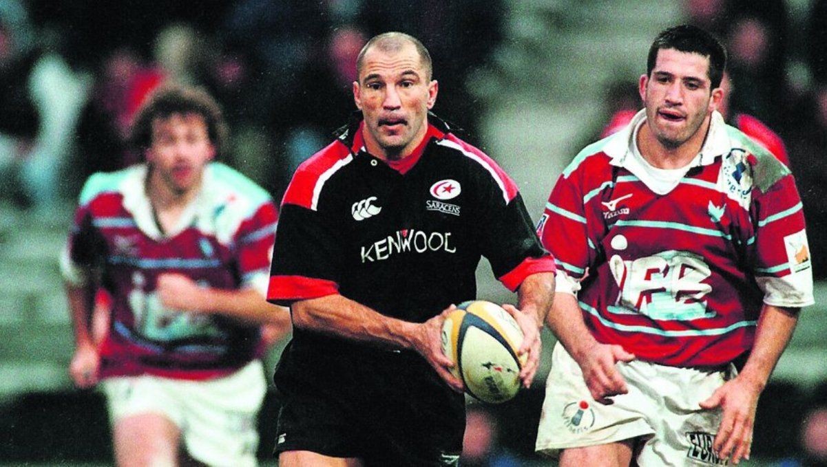 Thierry Lacroix en la seva etapa de jugador als Sarracens.