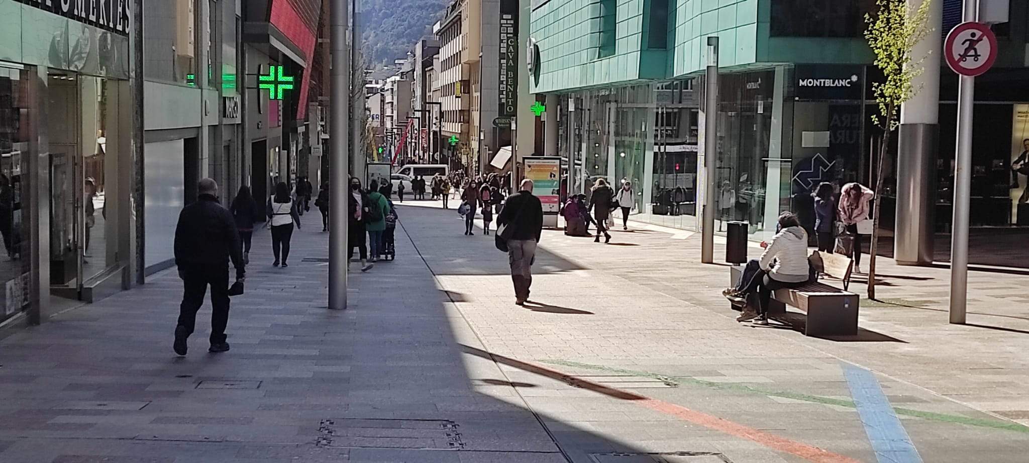 Una imatge de la zona on ha passat l'incident.