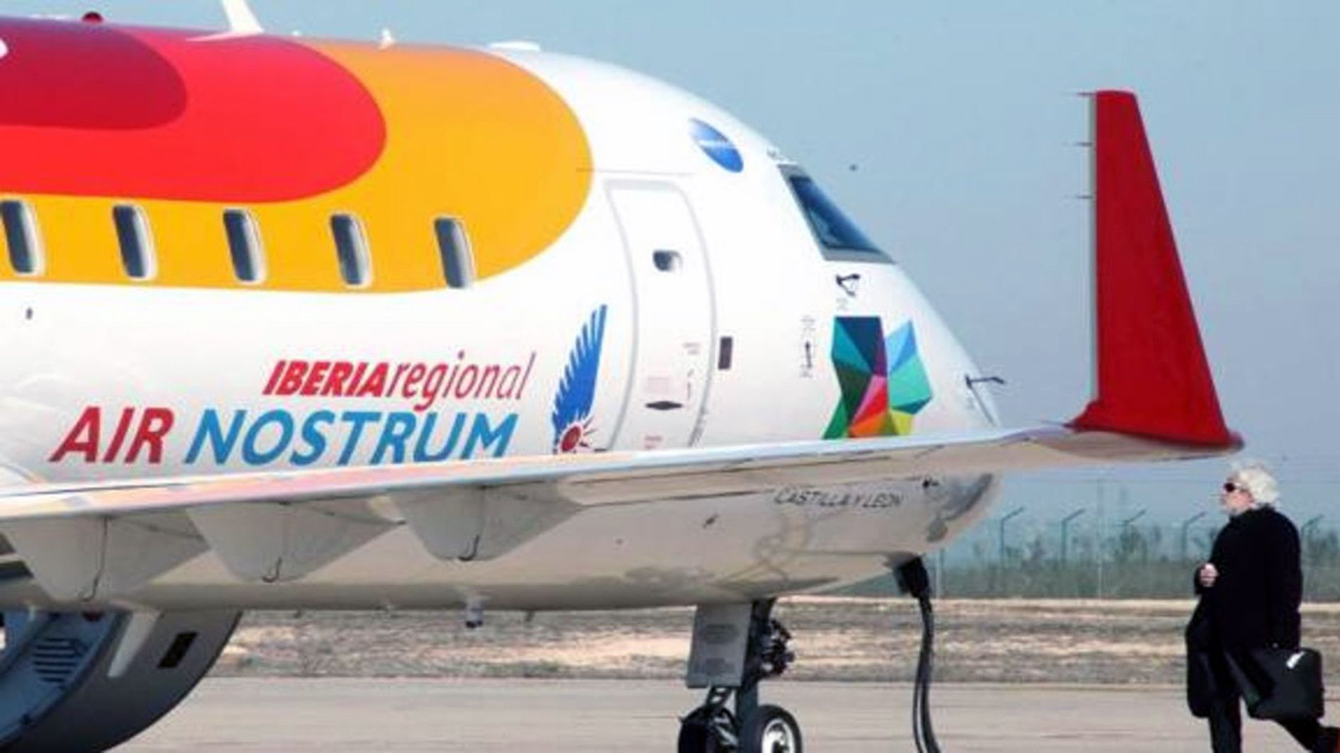 Un aparell d'Air Nostrum.