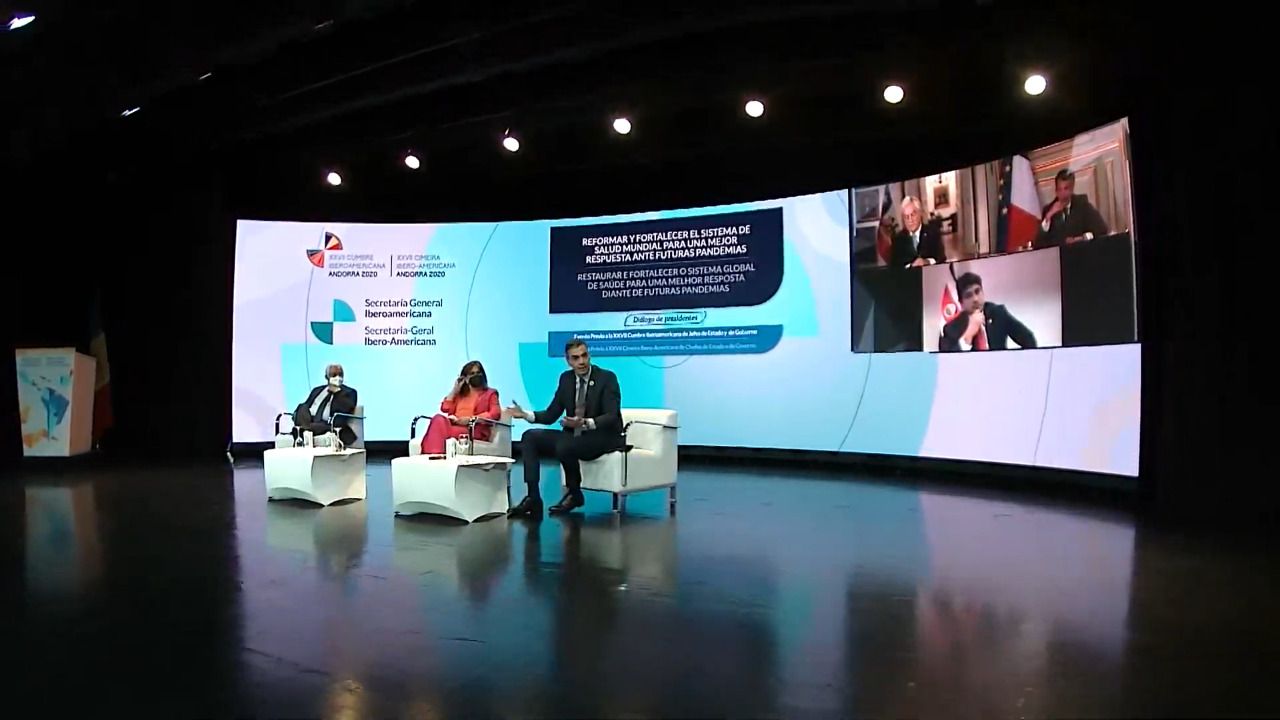 trobada salut cimera iberoamericana 2 La portaveu del Sindicat, Rebeca Bonache.