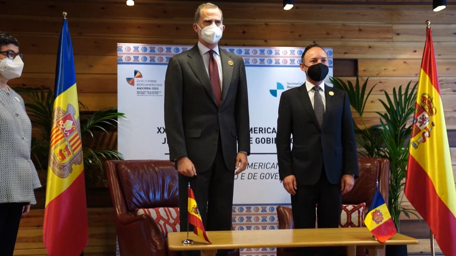 Felip VI Espot Cimera La portaveu del Sindicat, Rebeca Bonache.