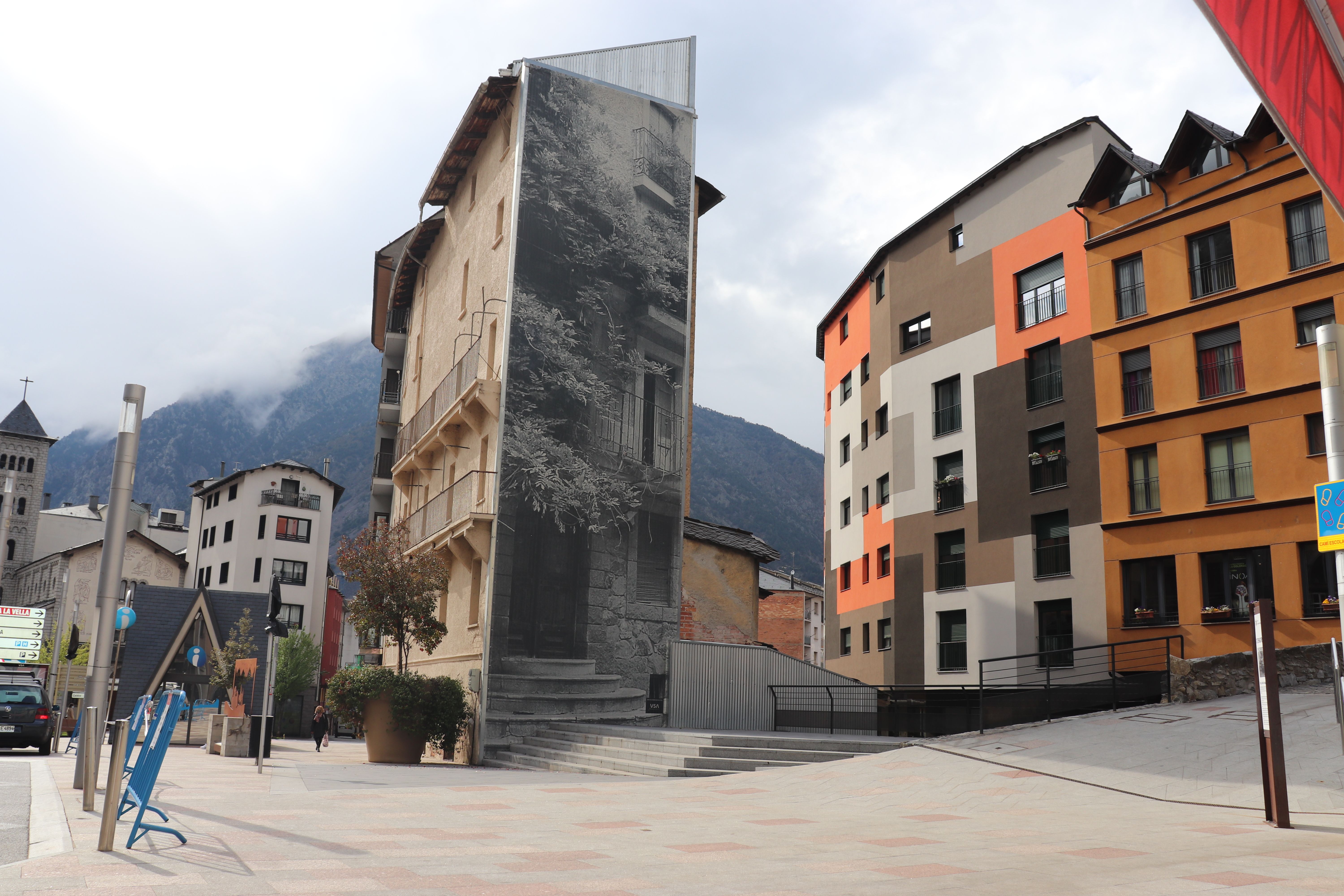 Plaça Santa Anna, a Escaldes-Engordany