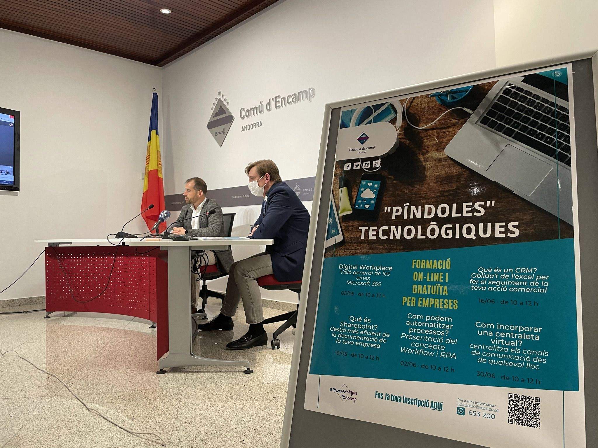 Nino Marot i Miquel Alís han presentat la iniciativa.