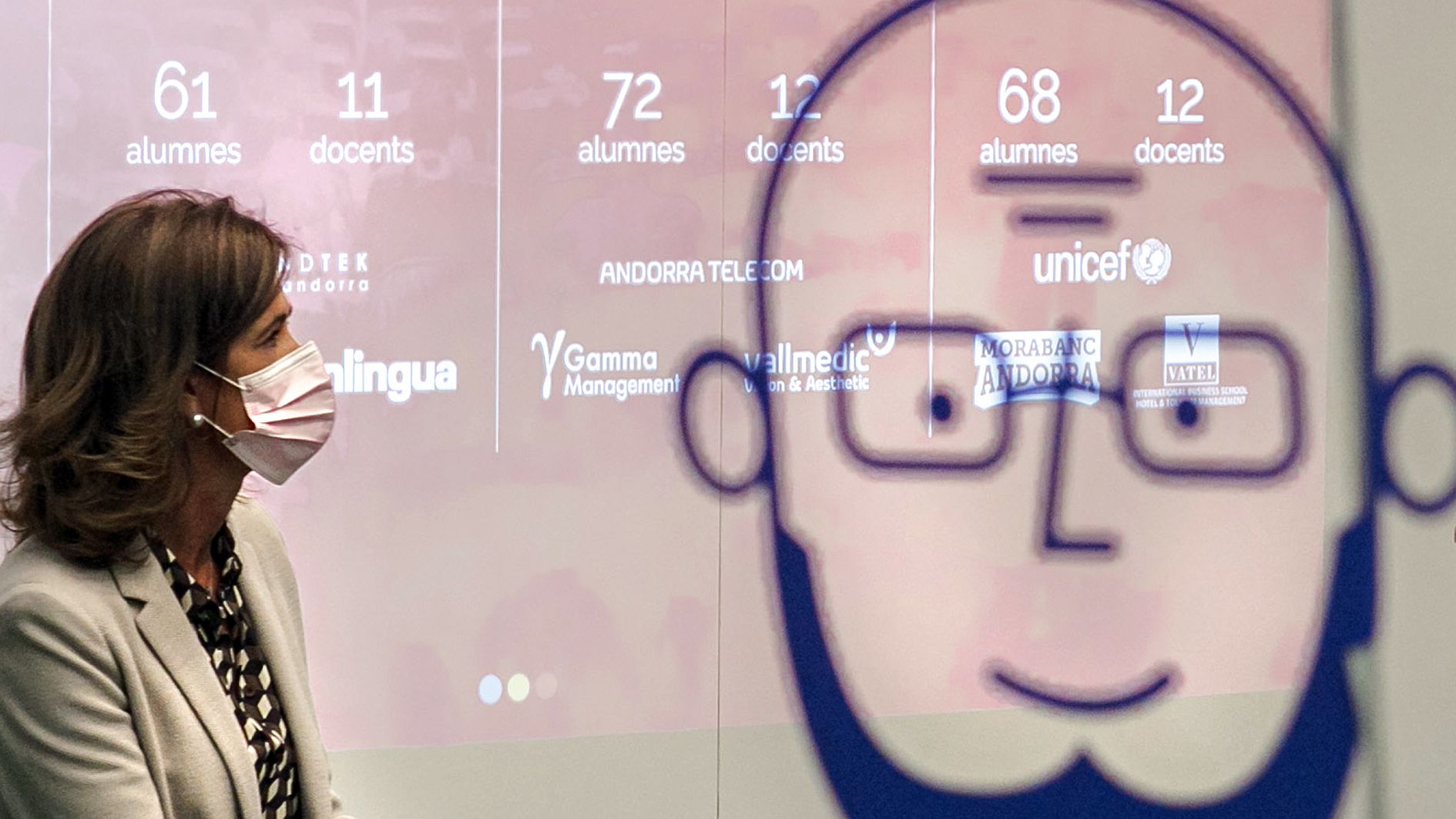 La ministra d'Educació, Ester Vilarrubla. La ministra d'Educació, Ester Vilarrubla.