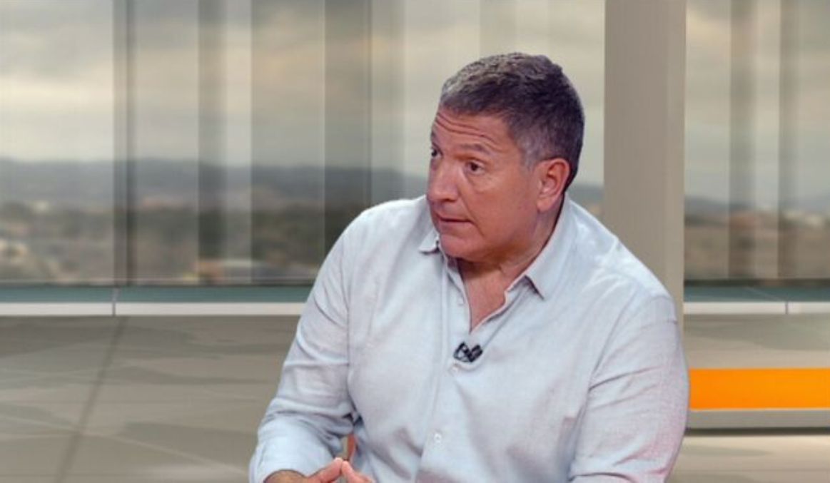 El conseller d'Interior en funcions de la Generalitat, Miquel Sàmper durant l'entrevista.