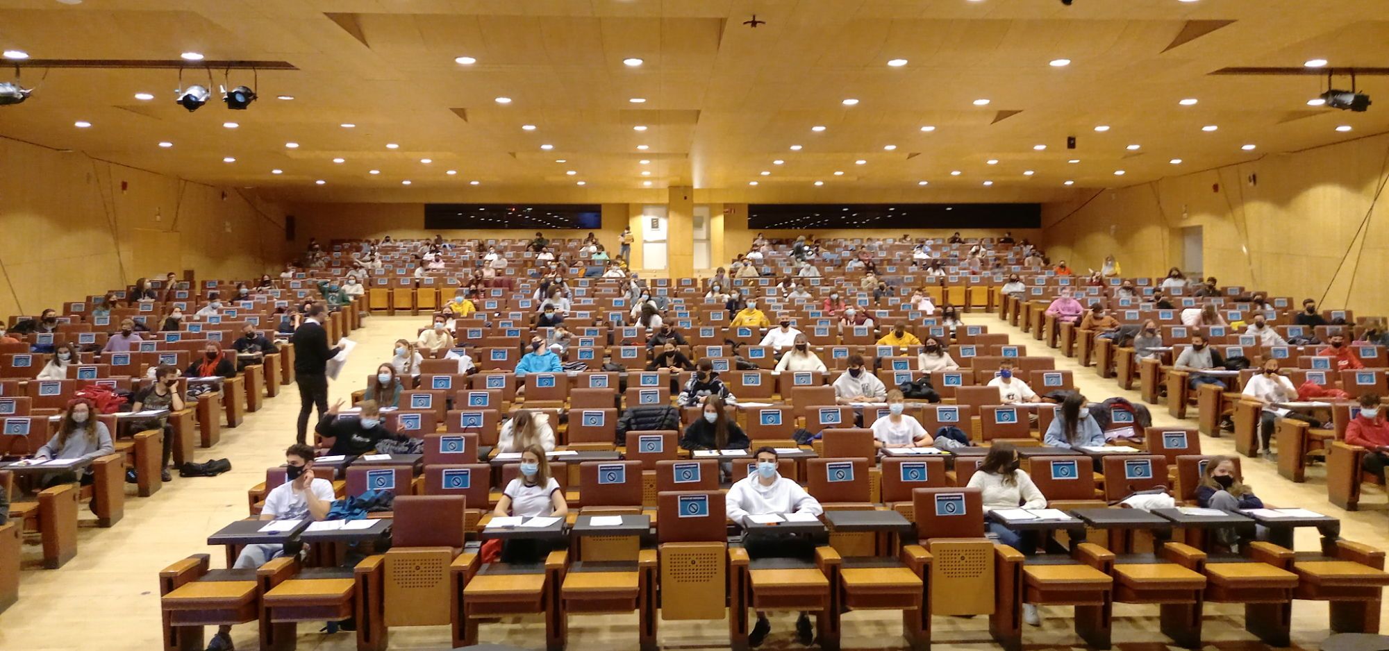 Una convocatòria anterior de les POB a la sala del Centre de Congressos.