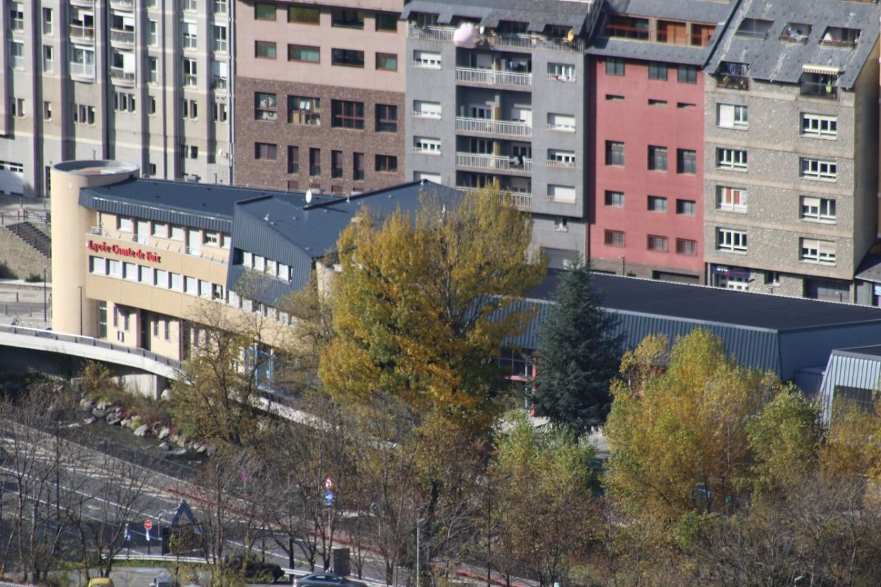 Edifici del Lycée Comte de Foix. Edifici del Lycée Comte de Foix.