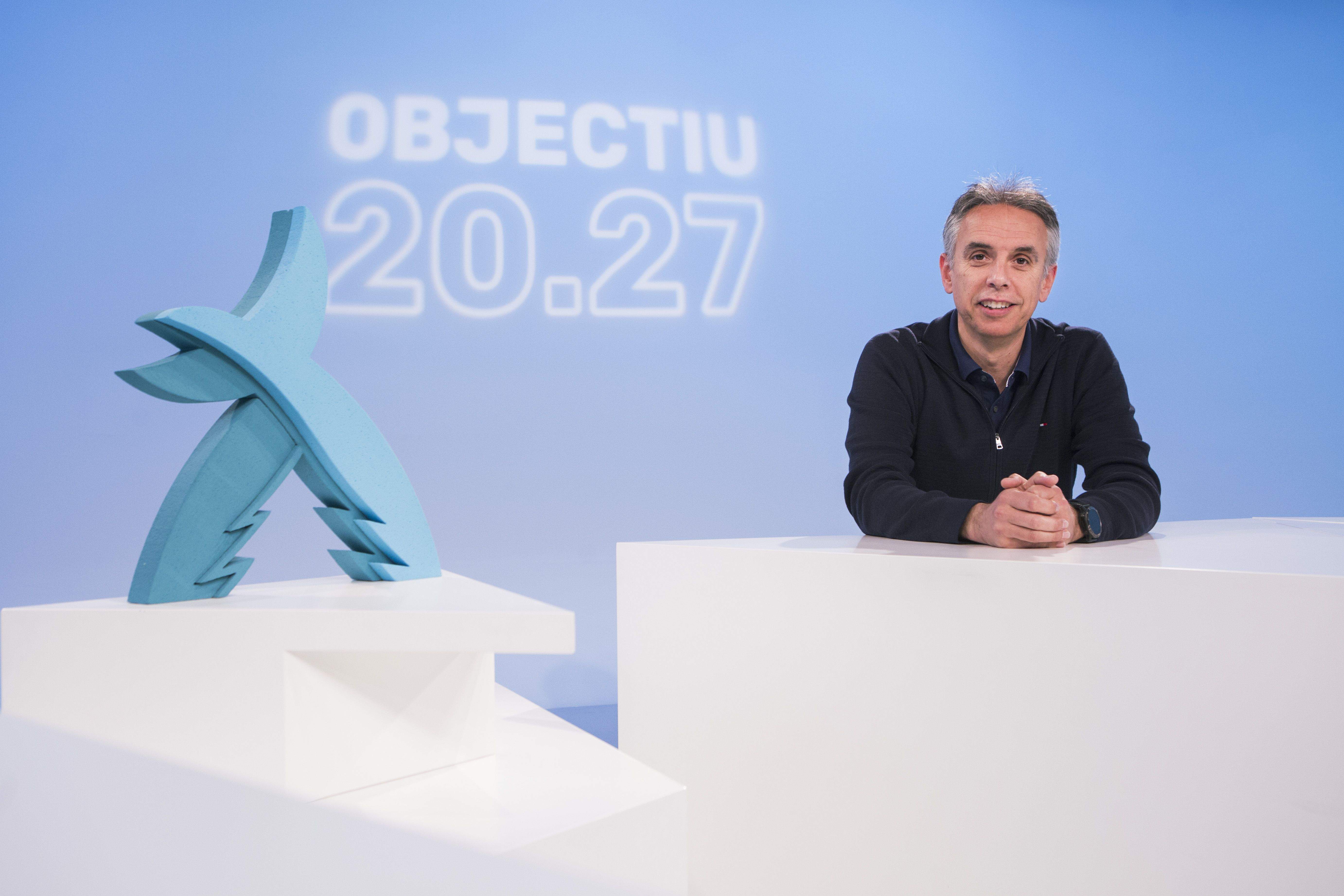 David Hidalgo just abans d'iniciar el programa-anunci.