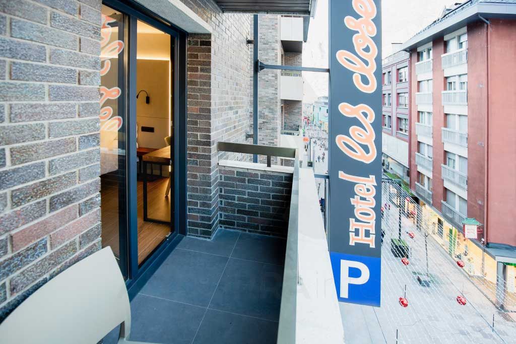 Façana de l'Hotel les Closes