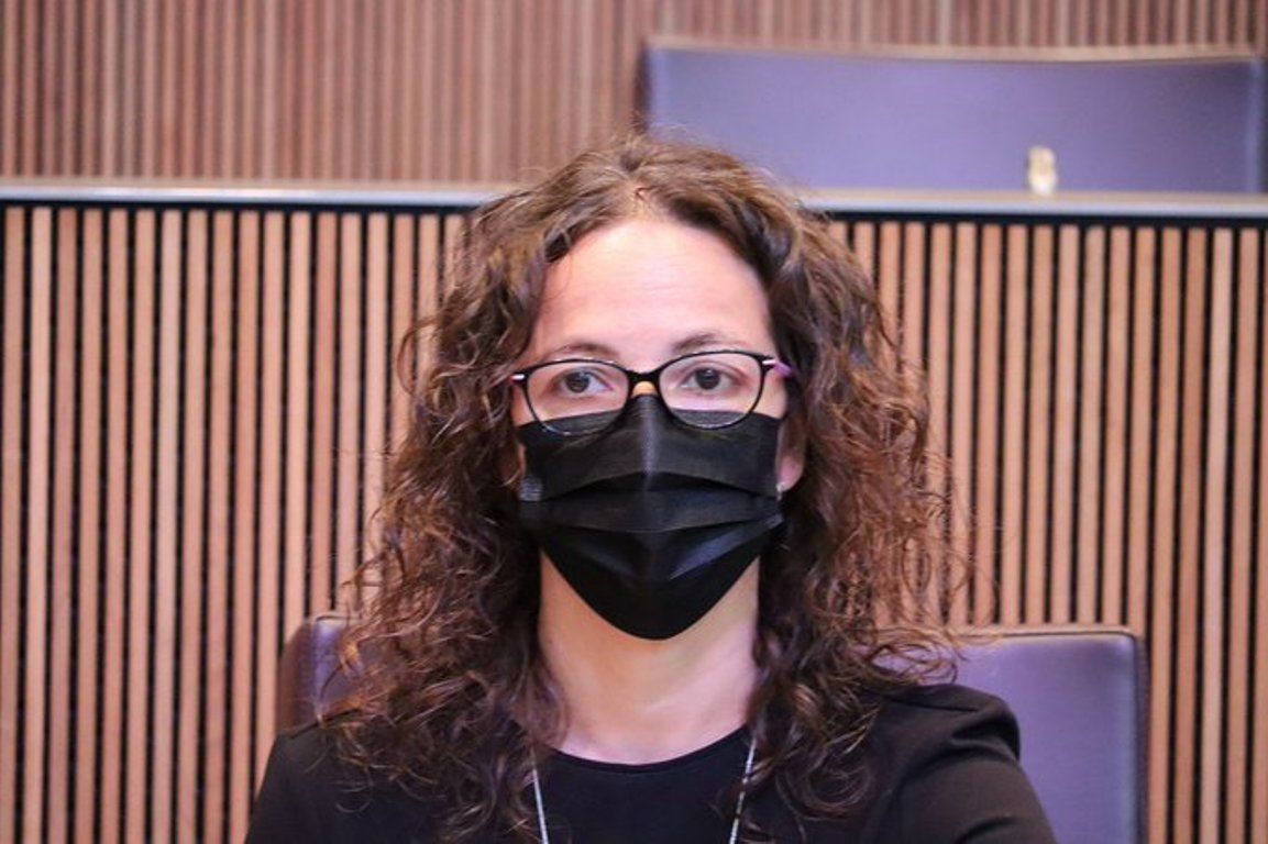 La consellera socialdemòcrata, Judith Salazar.