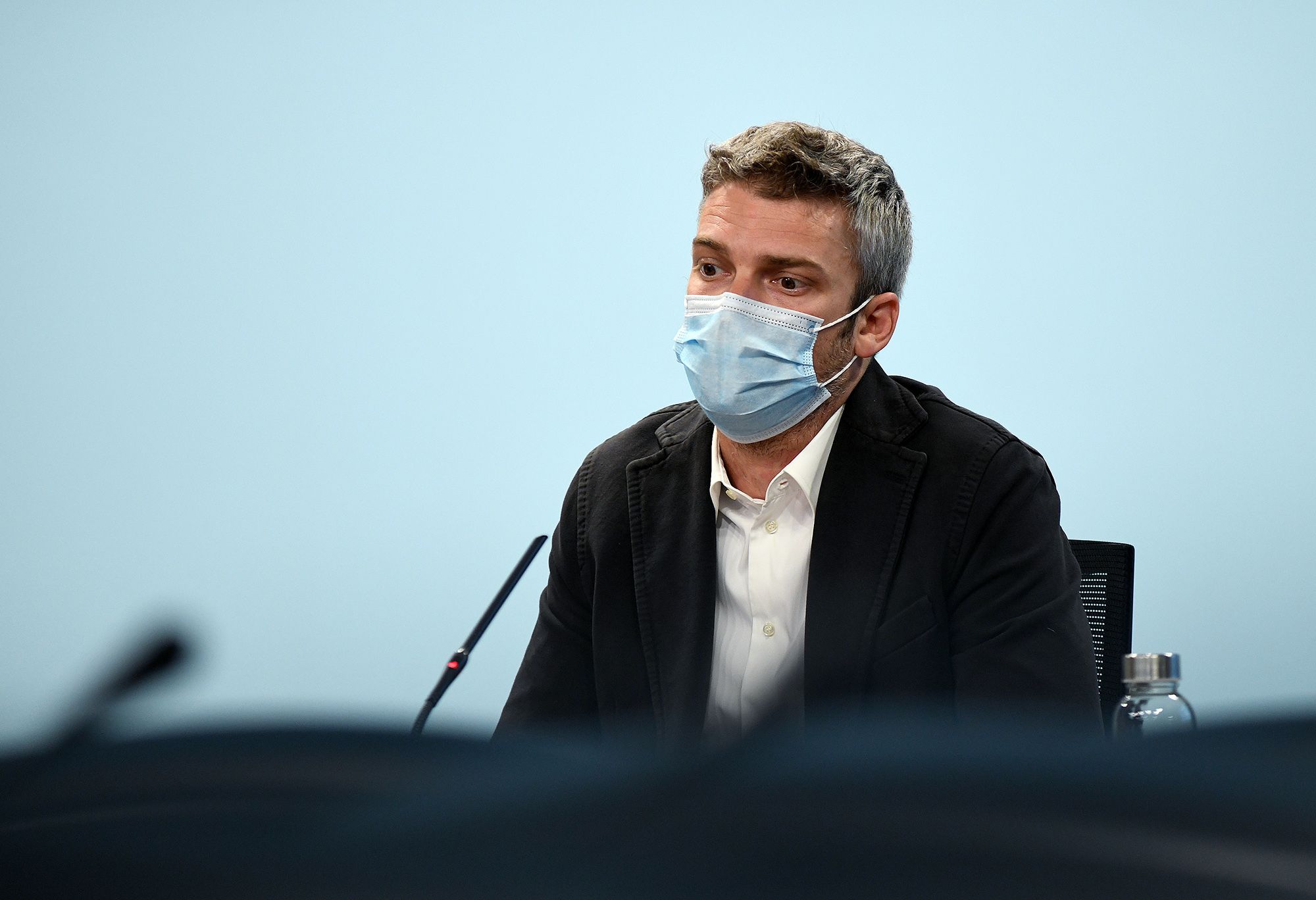 Jordi Olivé a la roda de premsa.