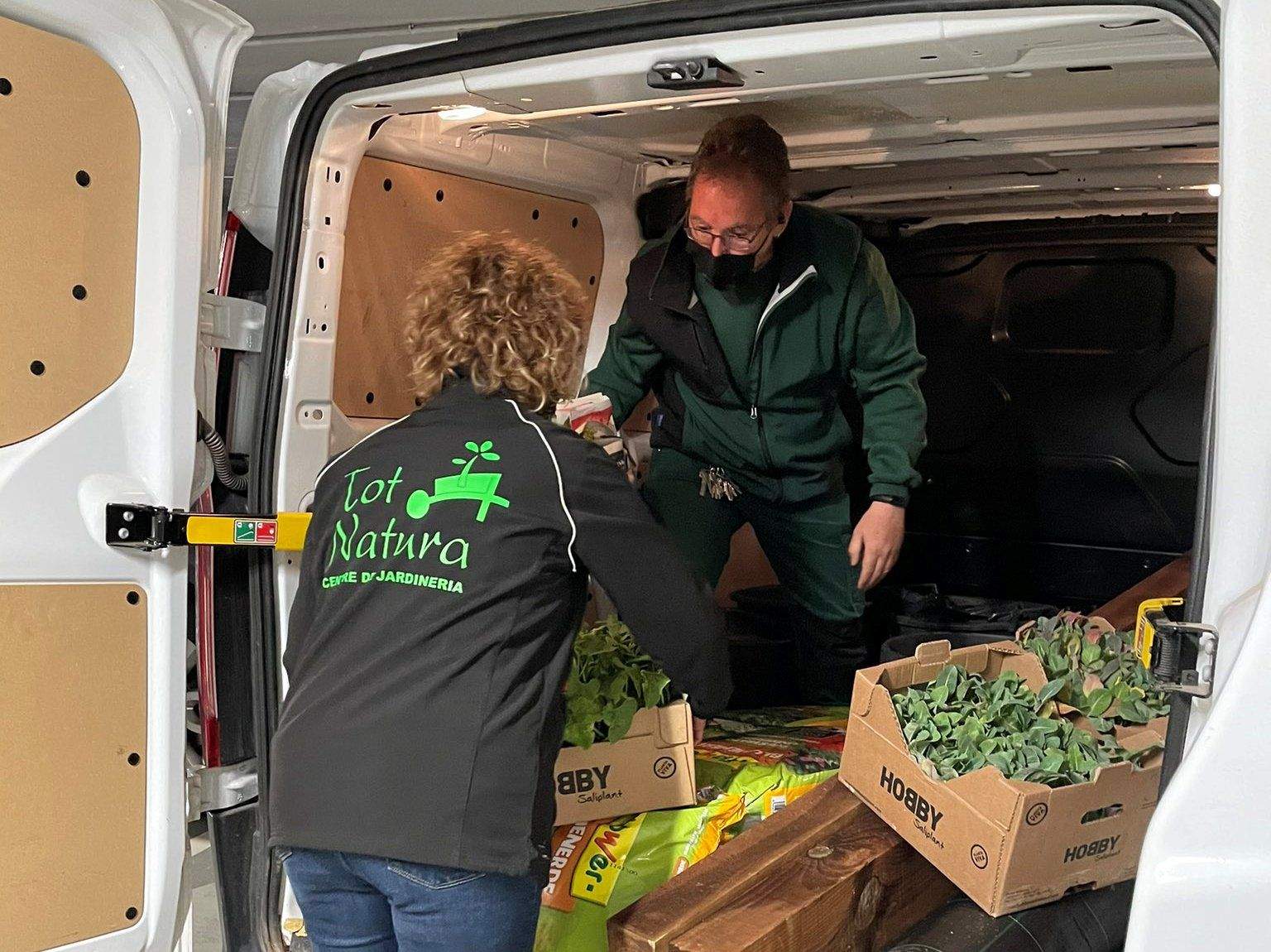 Les plantes per a l'Hort Solidari han arribat aquest dilluns al comú de Sant Julià de Lòria.