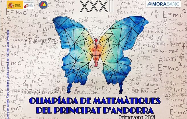 Cartell de l'Olimpíada Matemàtica d'Andorra