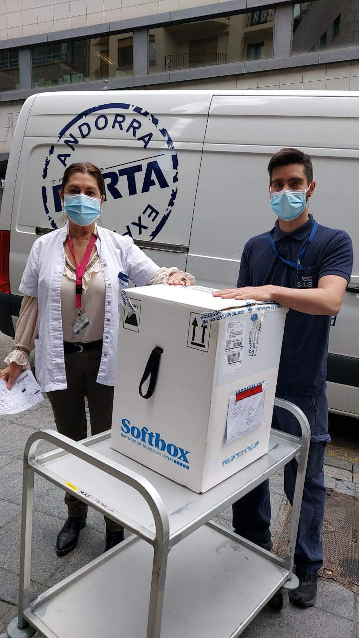 Les vacunes han arribat ja a l'hospital de Meritxell.