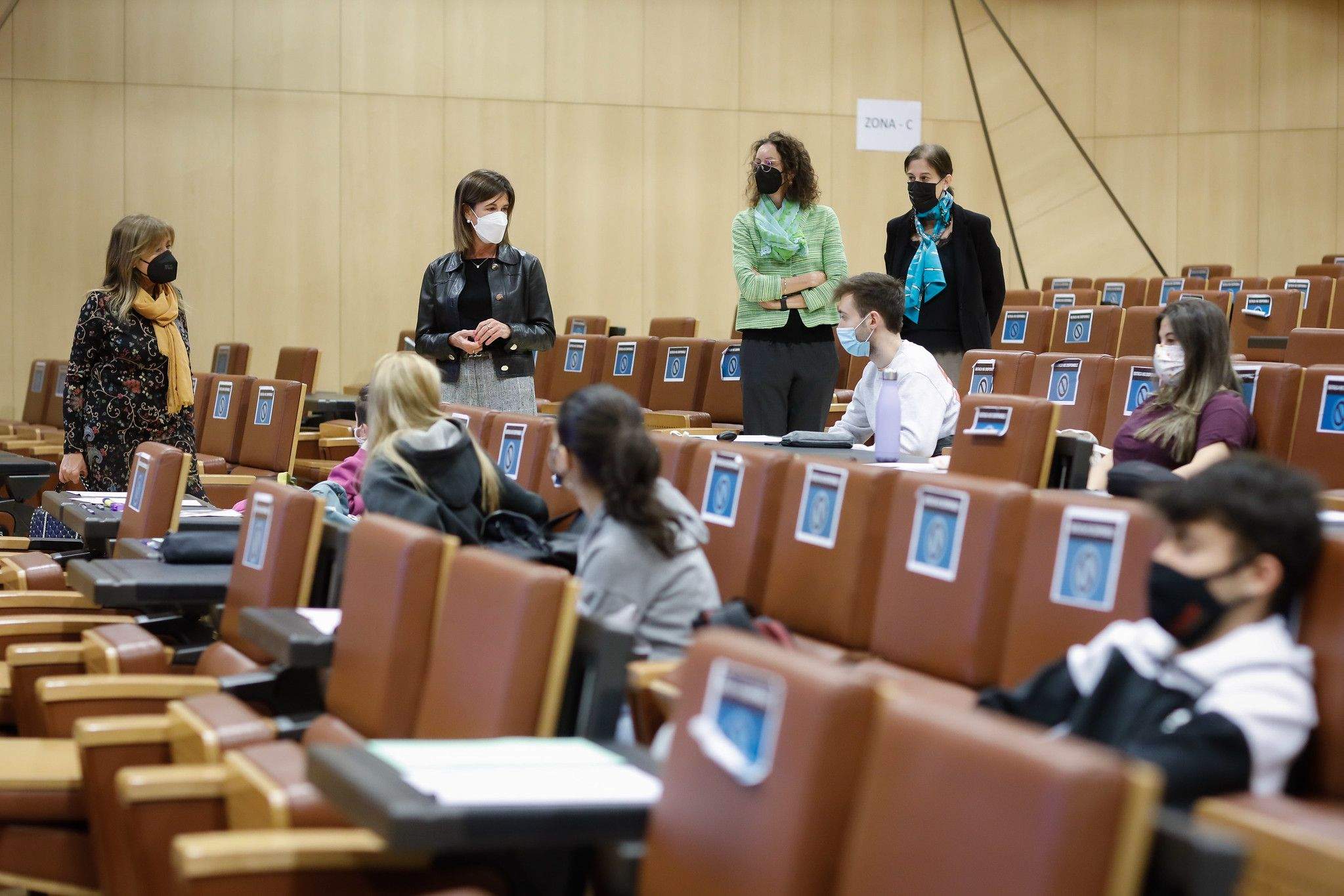 La ministra Vilarrubla ha volgut supervirsar el darrer dia de proves.