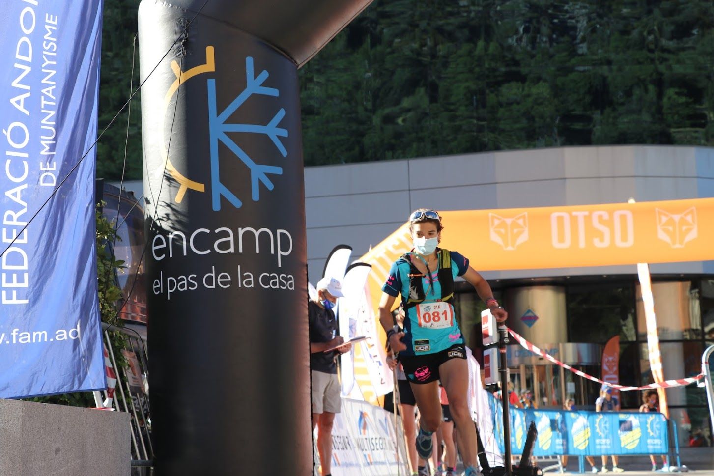 Una imatge de l'OTSO travessa Encamp en 2020