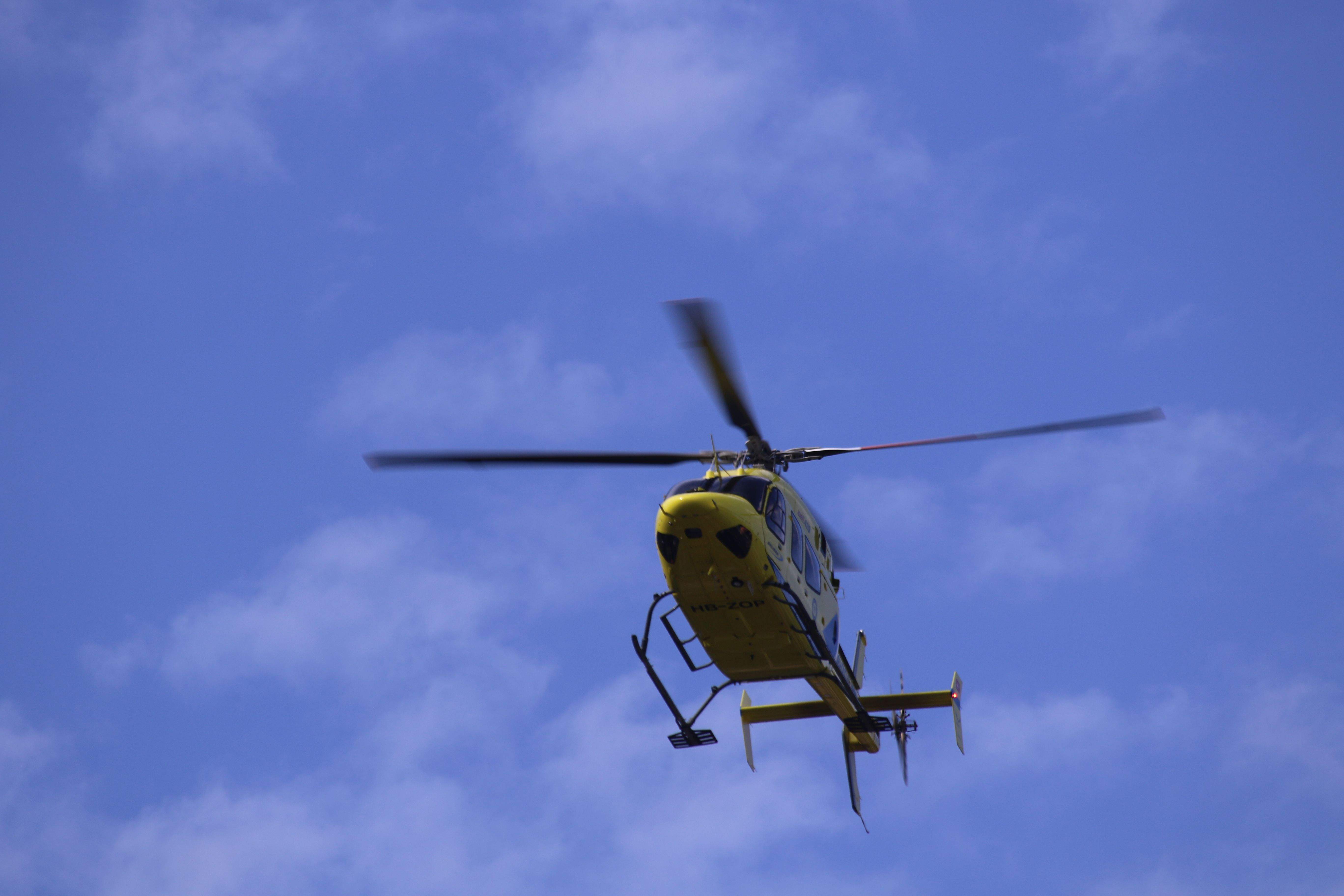 Un helicòpter d'Heliand.