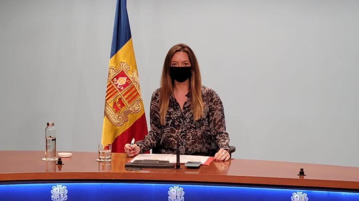 La secretaria d'Estat de Salut, Helena Mas aquest dilluns.