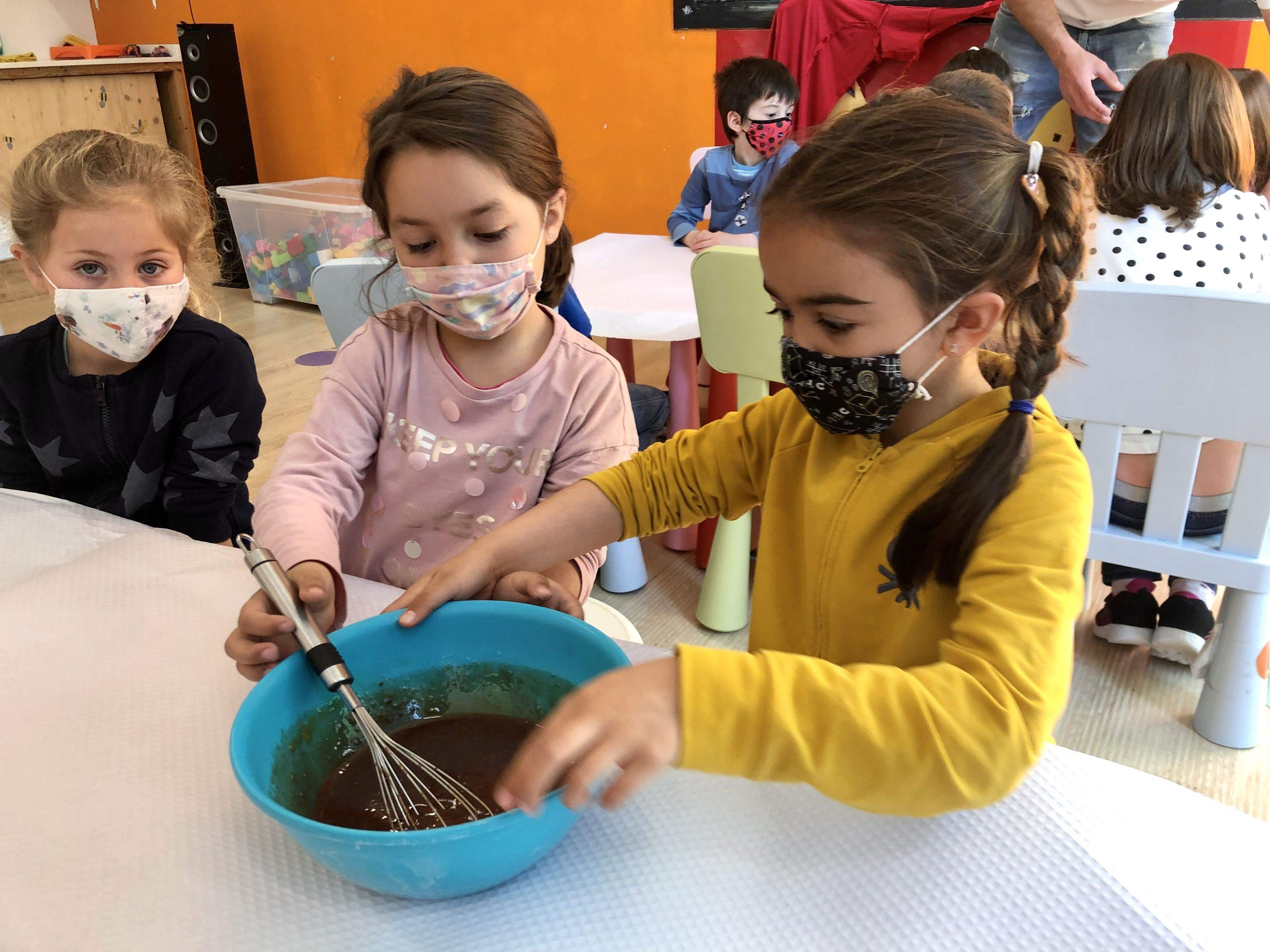 Taller de cuina de la mona de Pasqua.