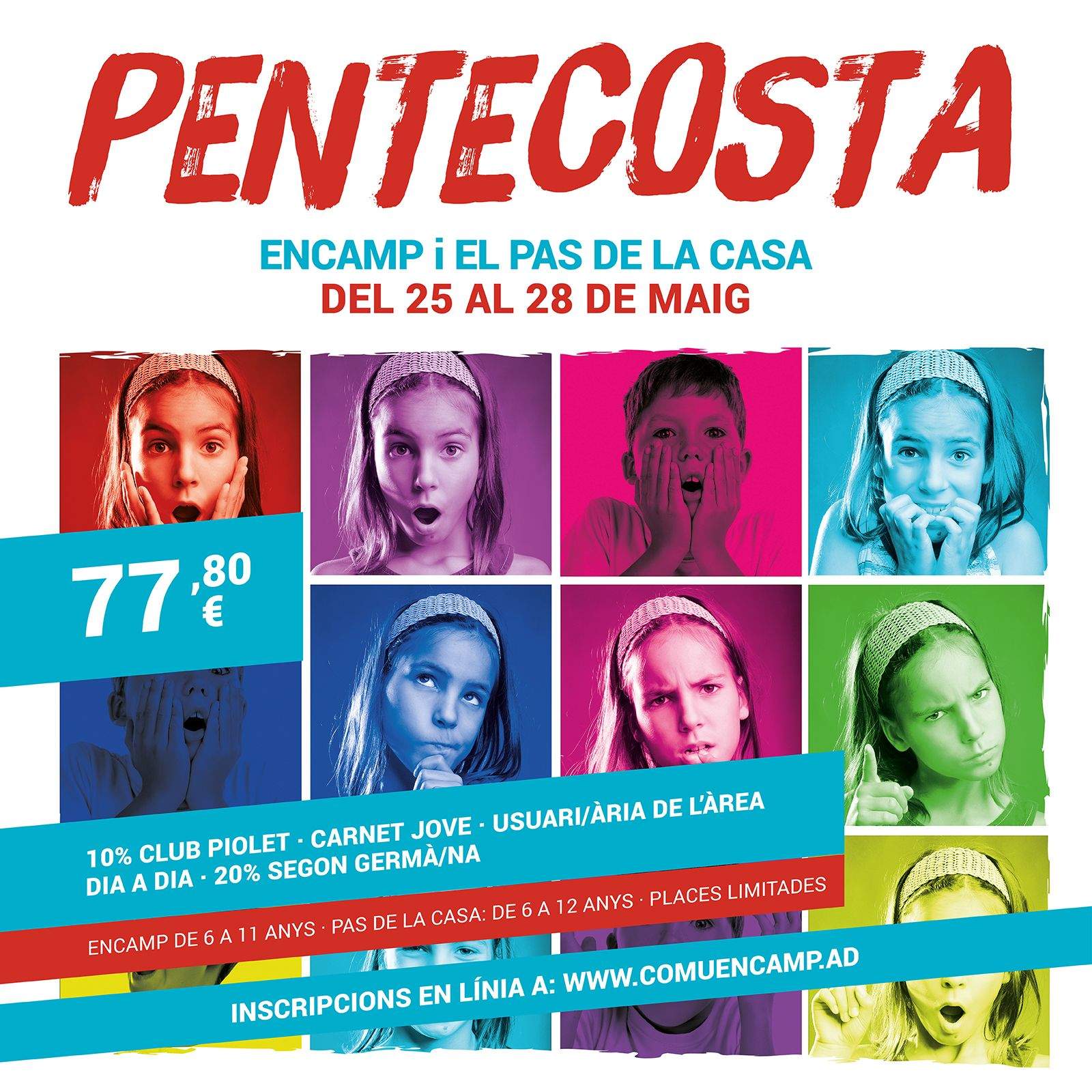 Activitats de Pentecosta a Encamp.