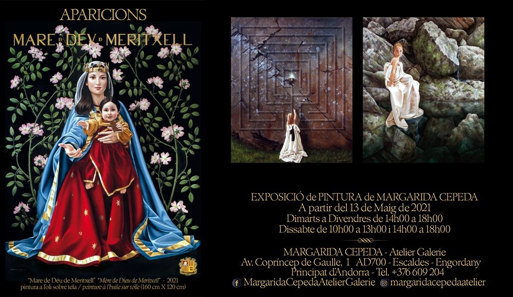Cartell de la mostra de Margarida Cepêda.