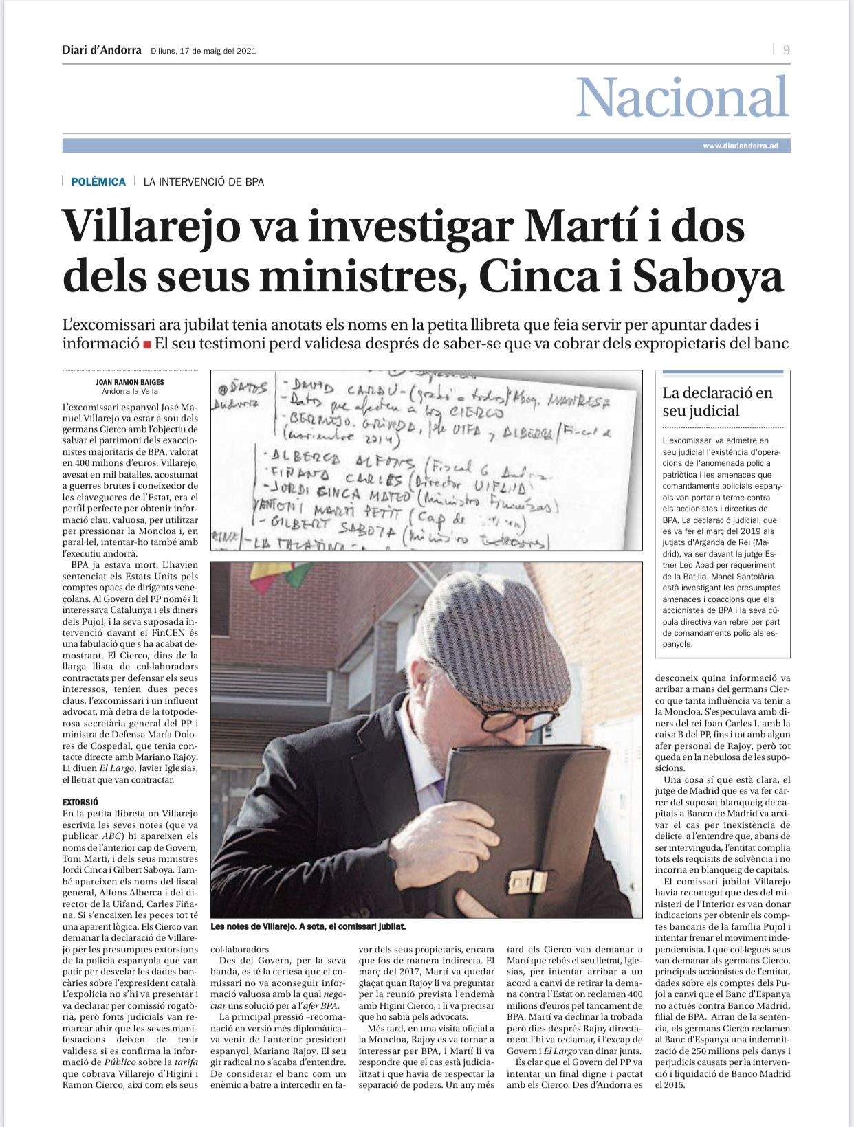 La portaveu del Sindicat, Rebeca Bonache.