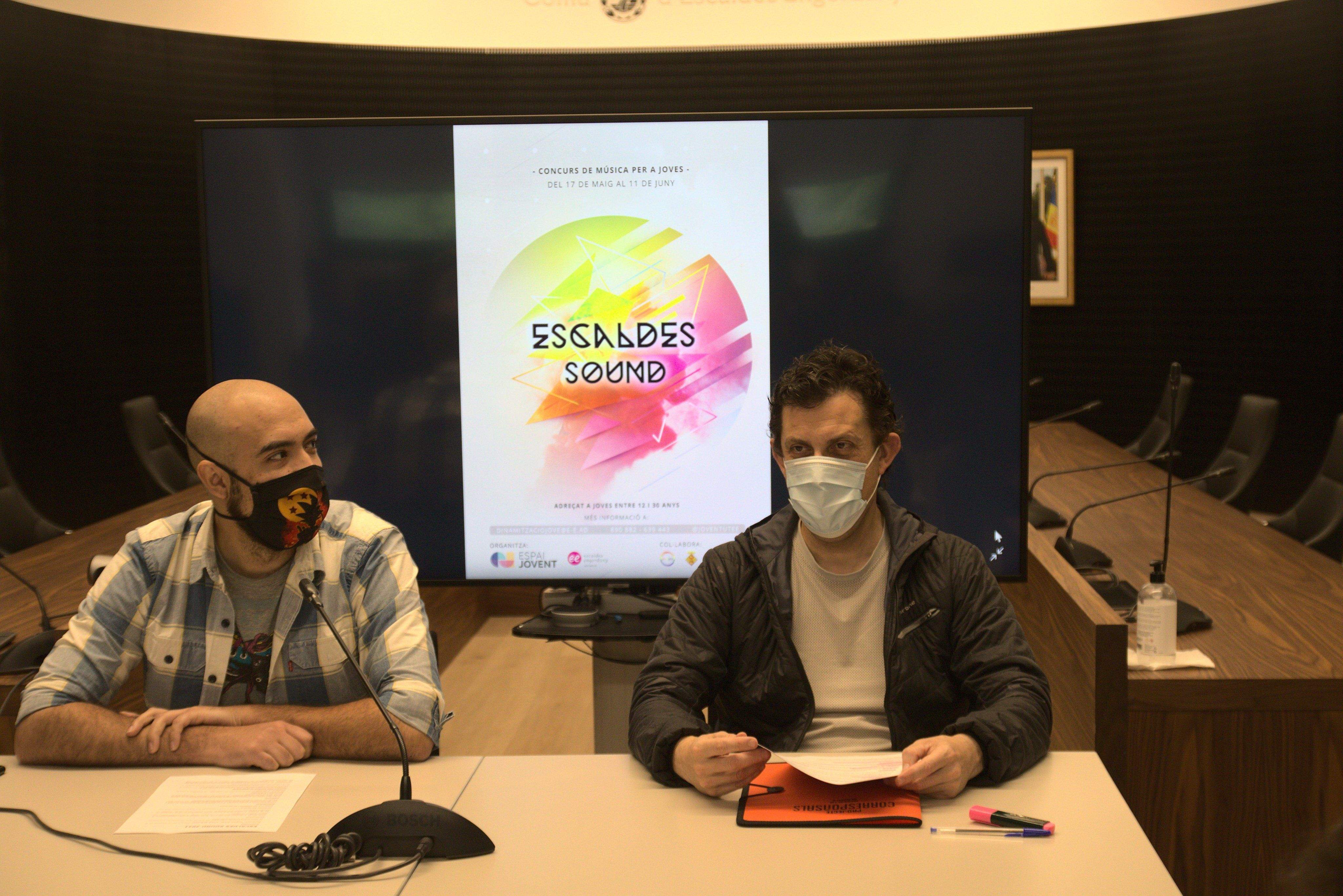 Un instant de l'acte de presentació del concurs.