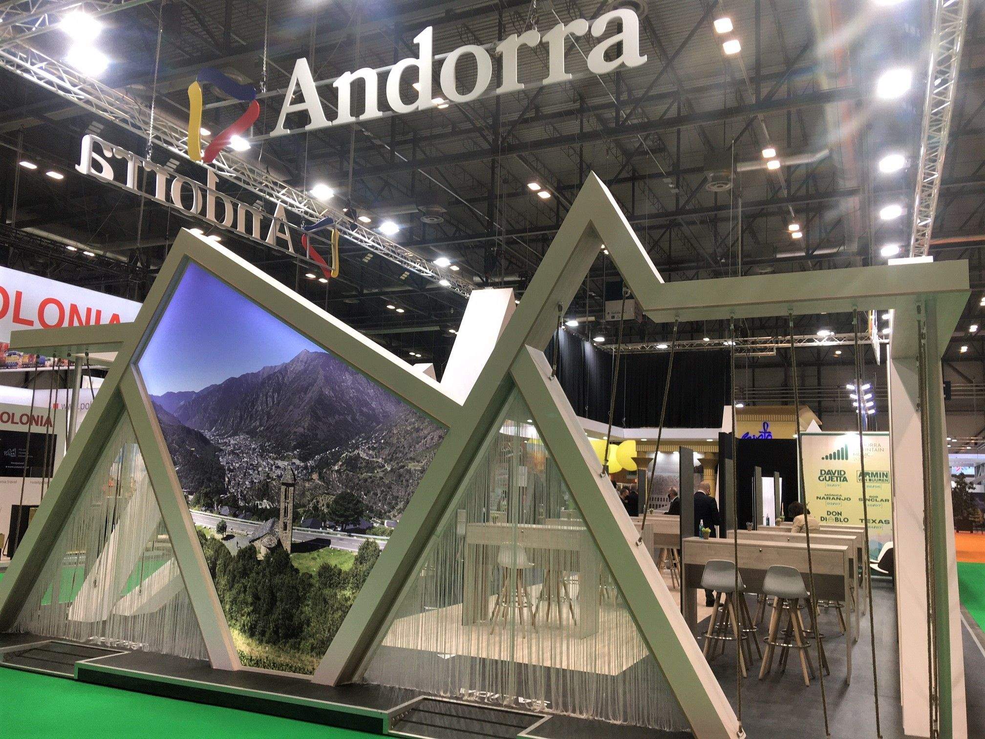 L'estand d'Andorra a Fitur.