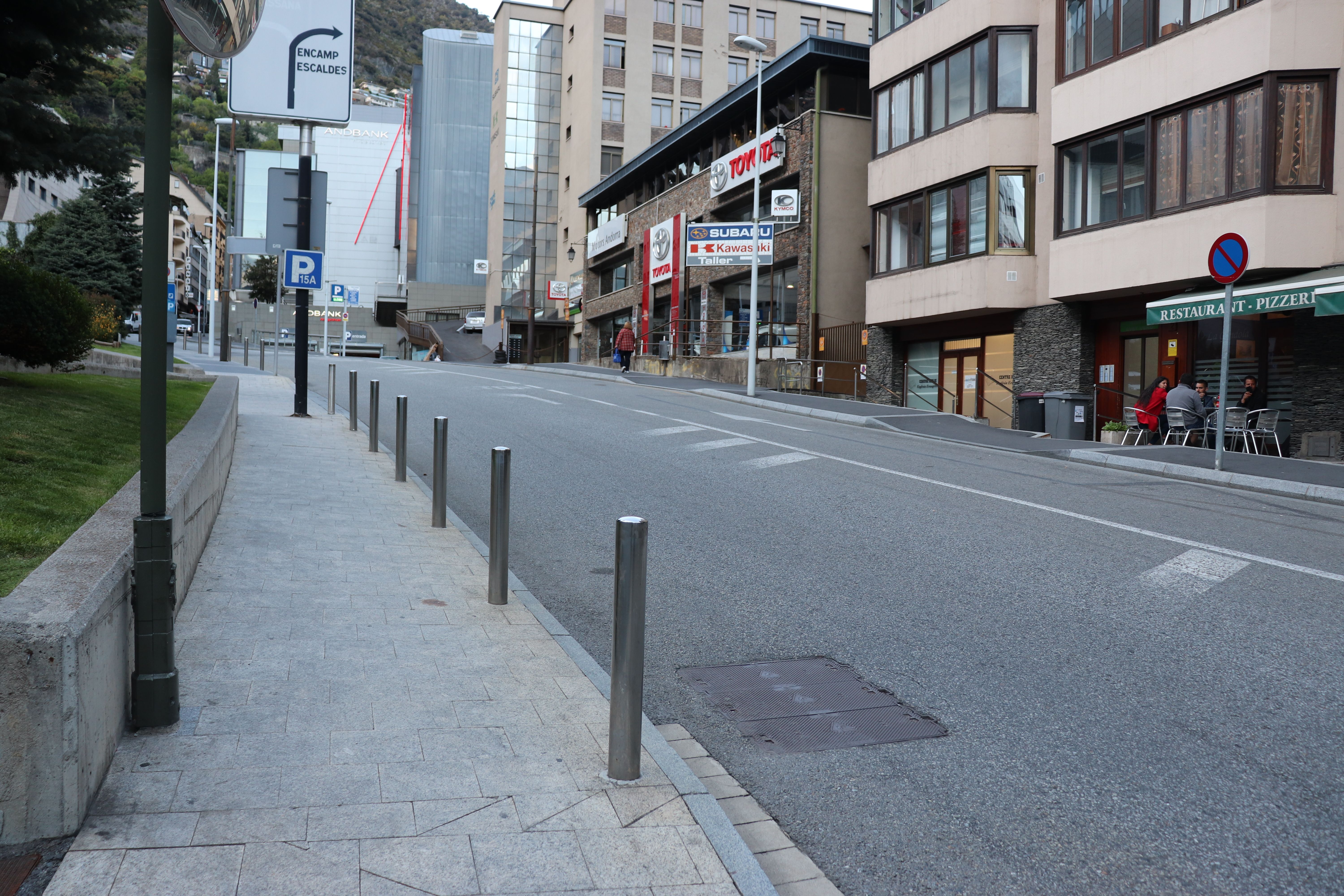 Tram de l'avinguda Fiter i Rossell on es faran les obres.