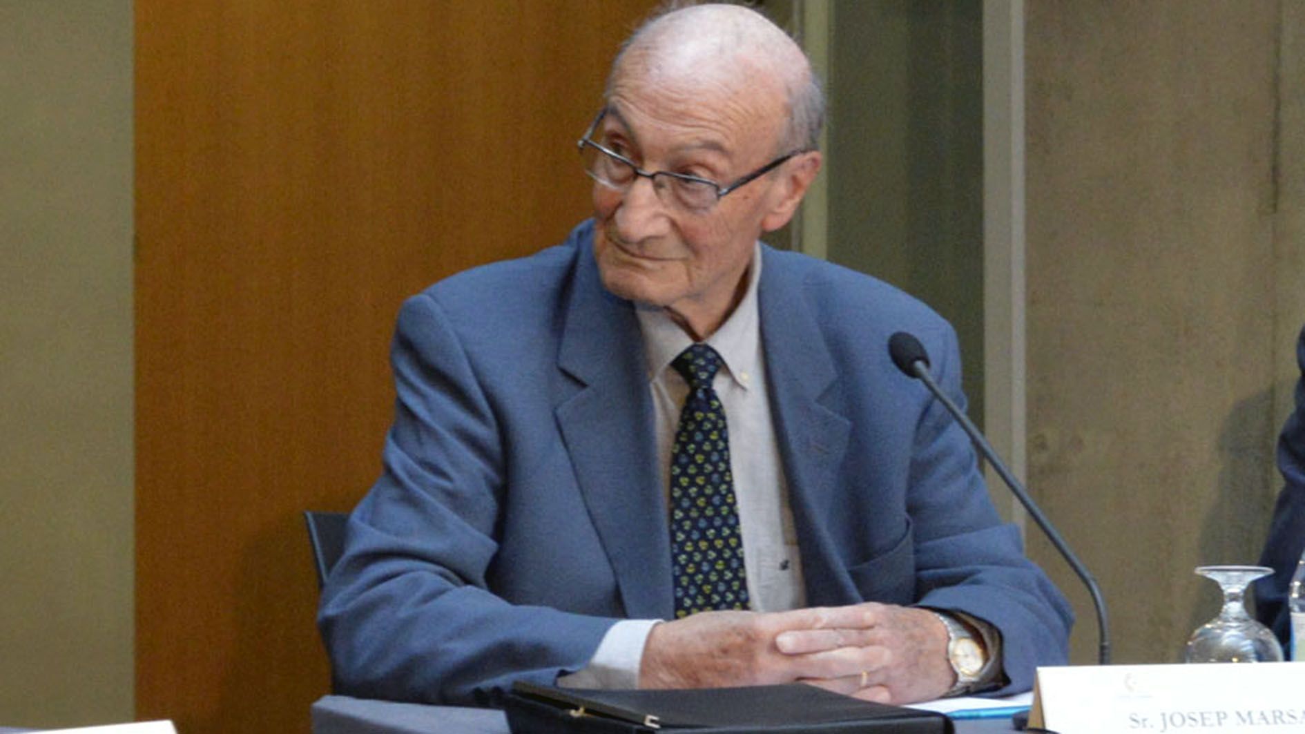 Josep Marsal en un acte públic. Josep Marsal en un acte públic.